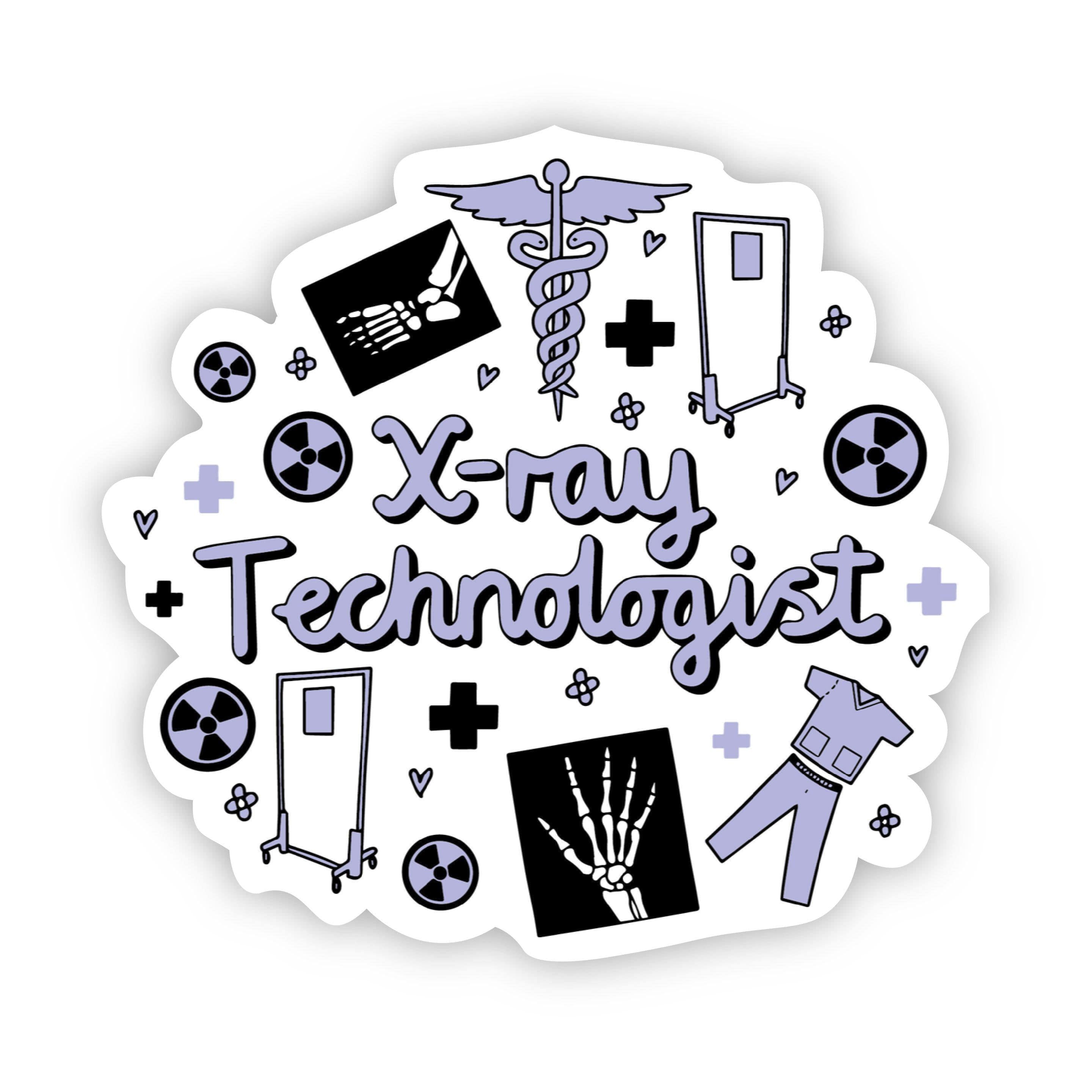  X-ray Technologist Sticker、mySite、elrpsem3k
