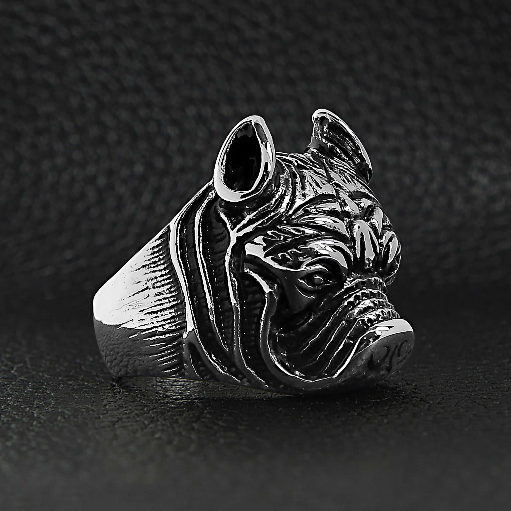 Stainless Steel Pit Bull Dog Ring / SCR4027、mySite、dreamappss