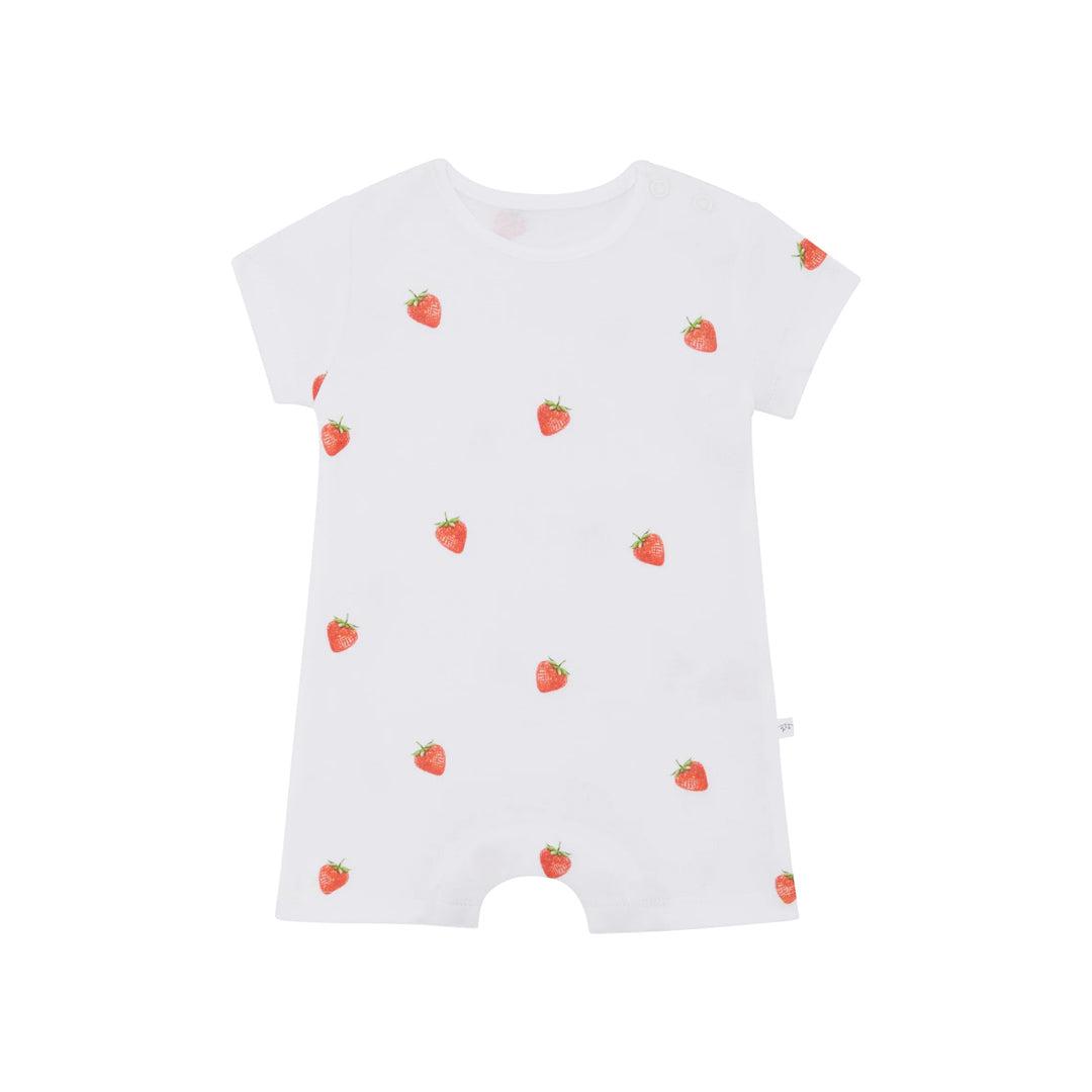  Rosa & Blue Romper - Strawberry、mySite、merchandisen