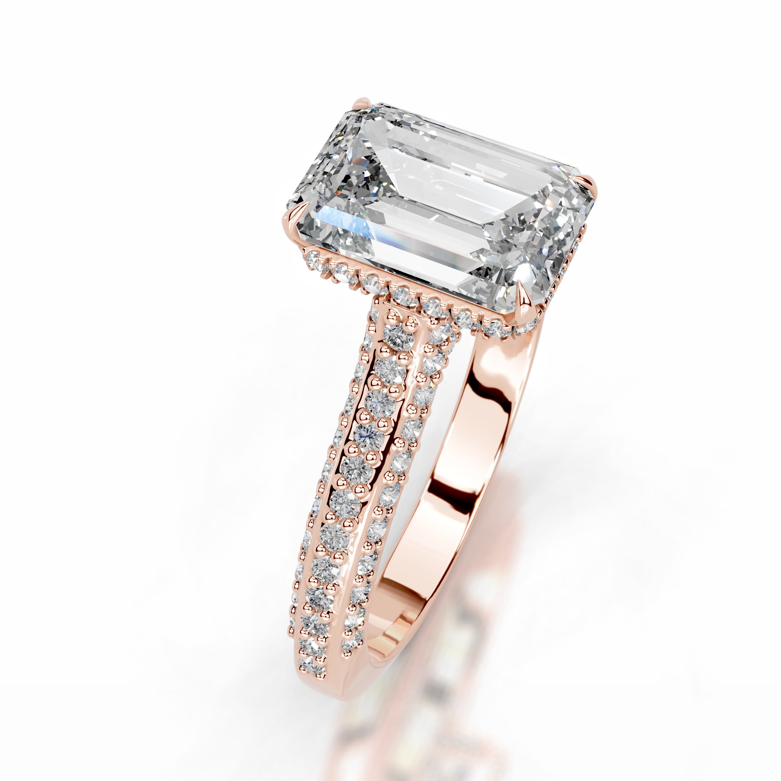 Joana Diamond Engagement Ring - 14K Rose Gold、mySite、hinf8tx79