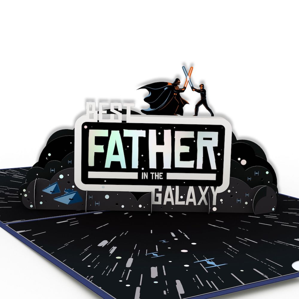 Star Wars™ Darth Vader™ Best Father Pop-Up Card、mySite、solidvoid