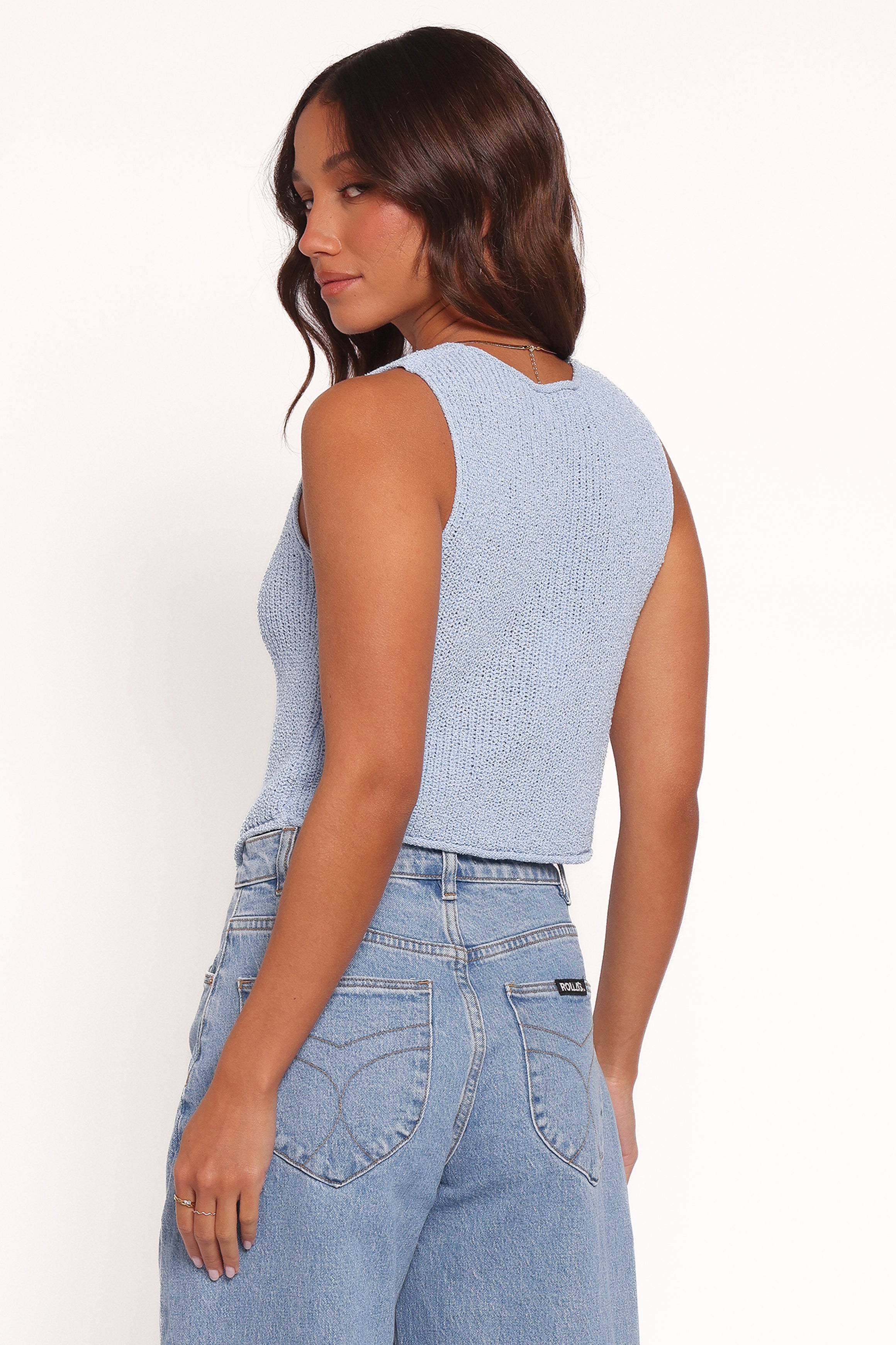  Kendall Knit Top - Light Blue、mySite、sugarbowlscore