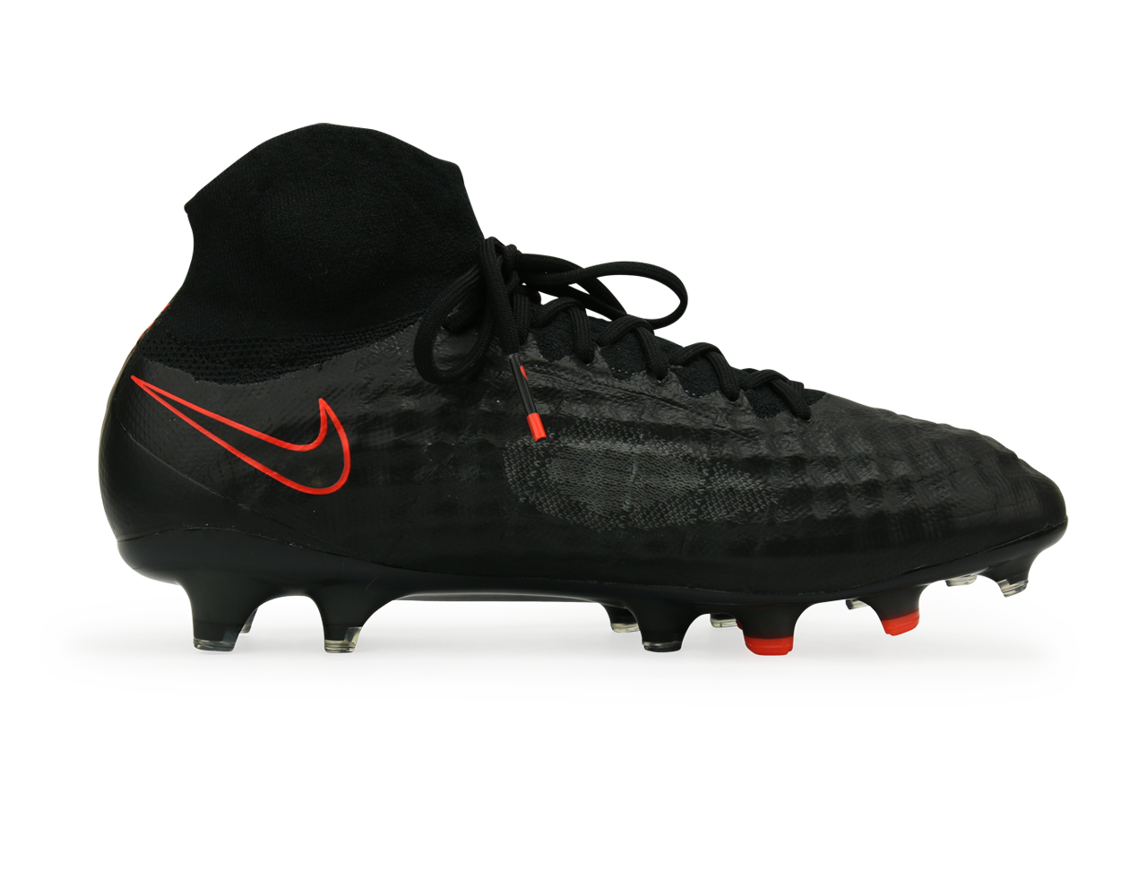 Nike Men's Magista Obra II FG Black/Total Crimson、mySite、noshort