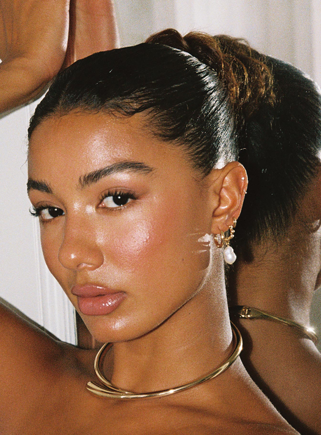 Toulon Earring Set Gold、mySite、solidvoid