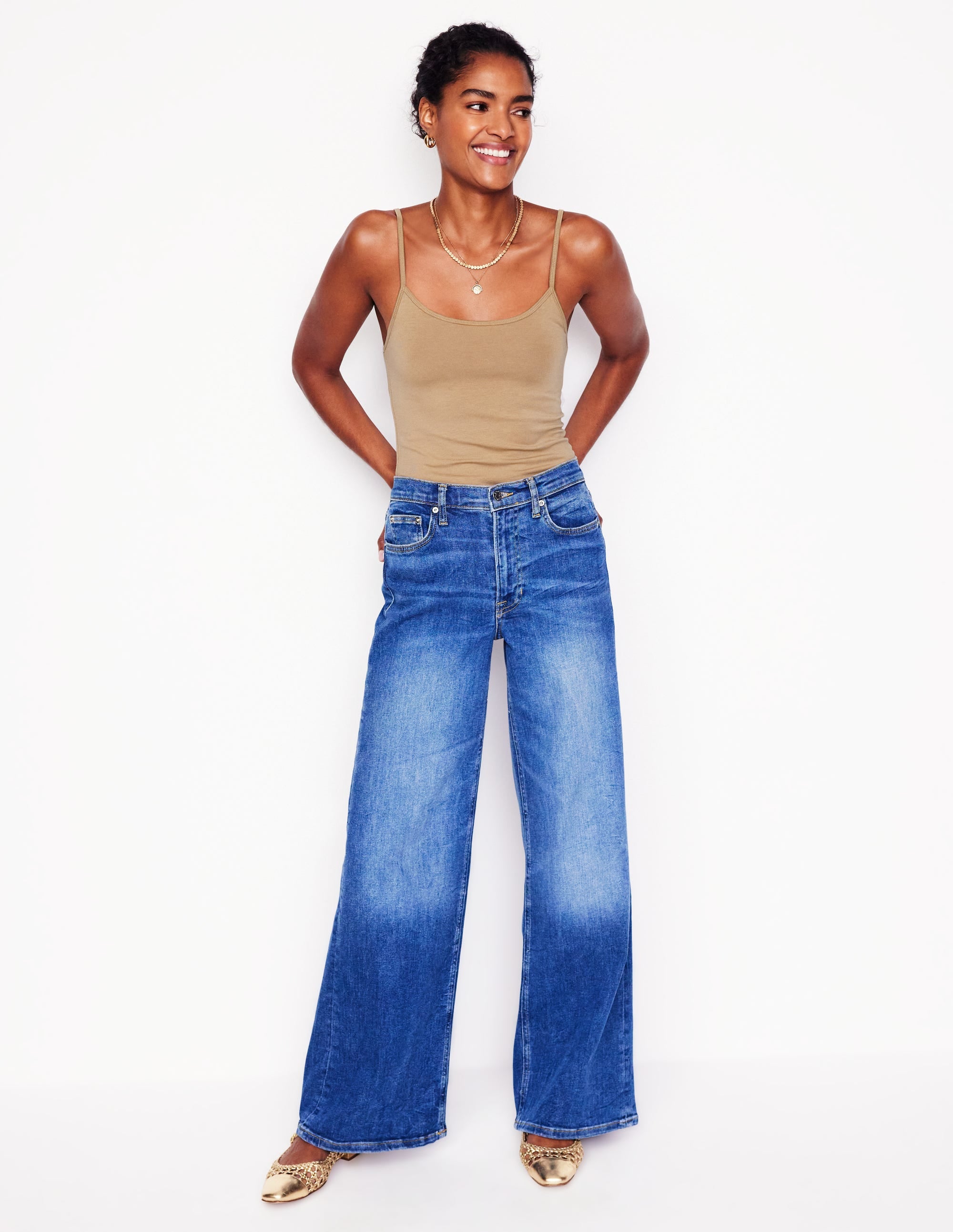  Plain Cami Top-Medium Beige、mySite、ashleygrahame