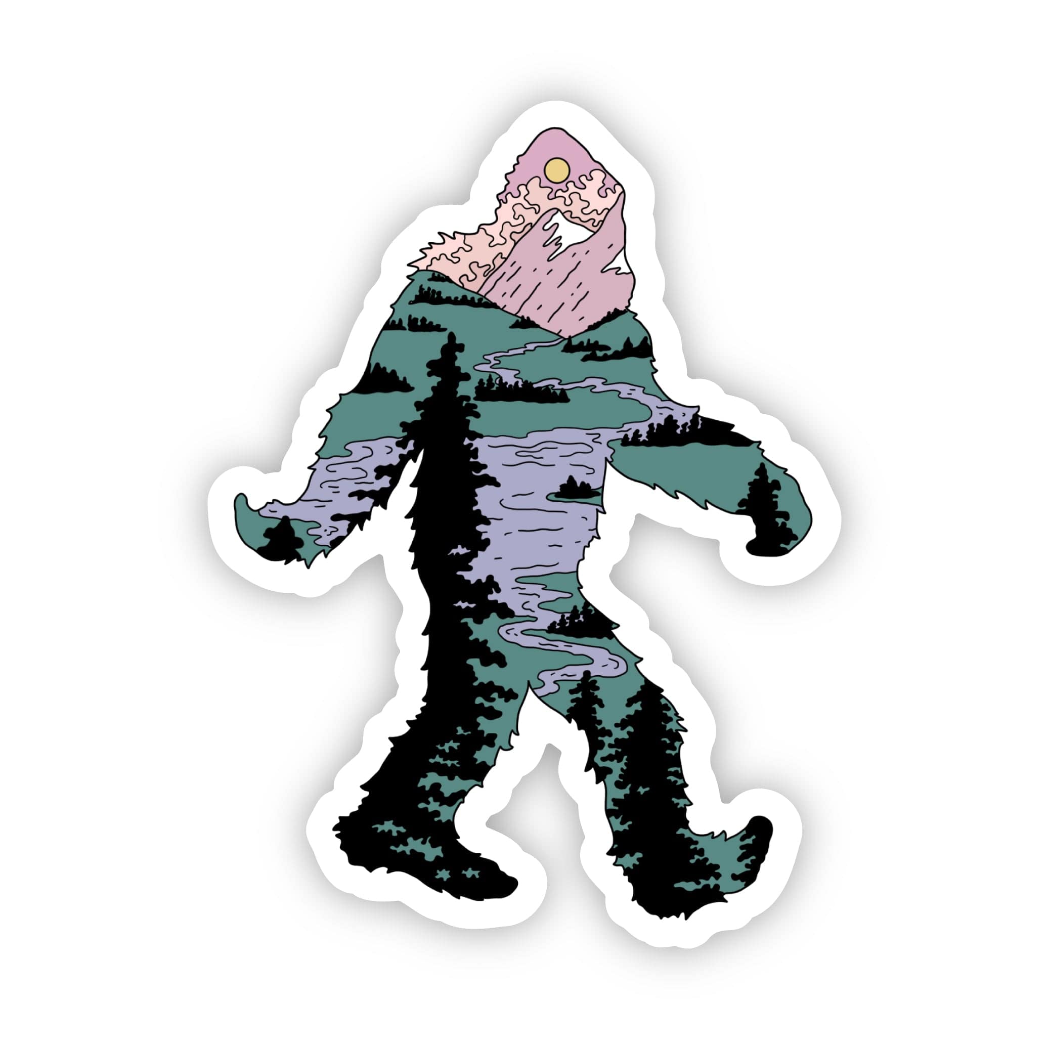  Bigfoot River Sticker、mySite、elrpsem3k
