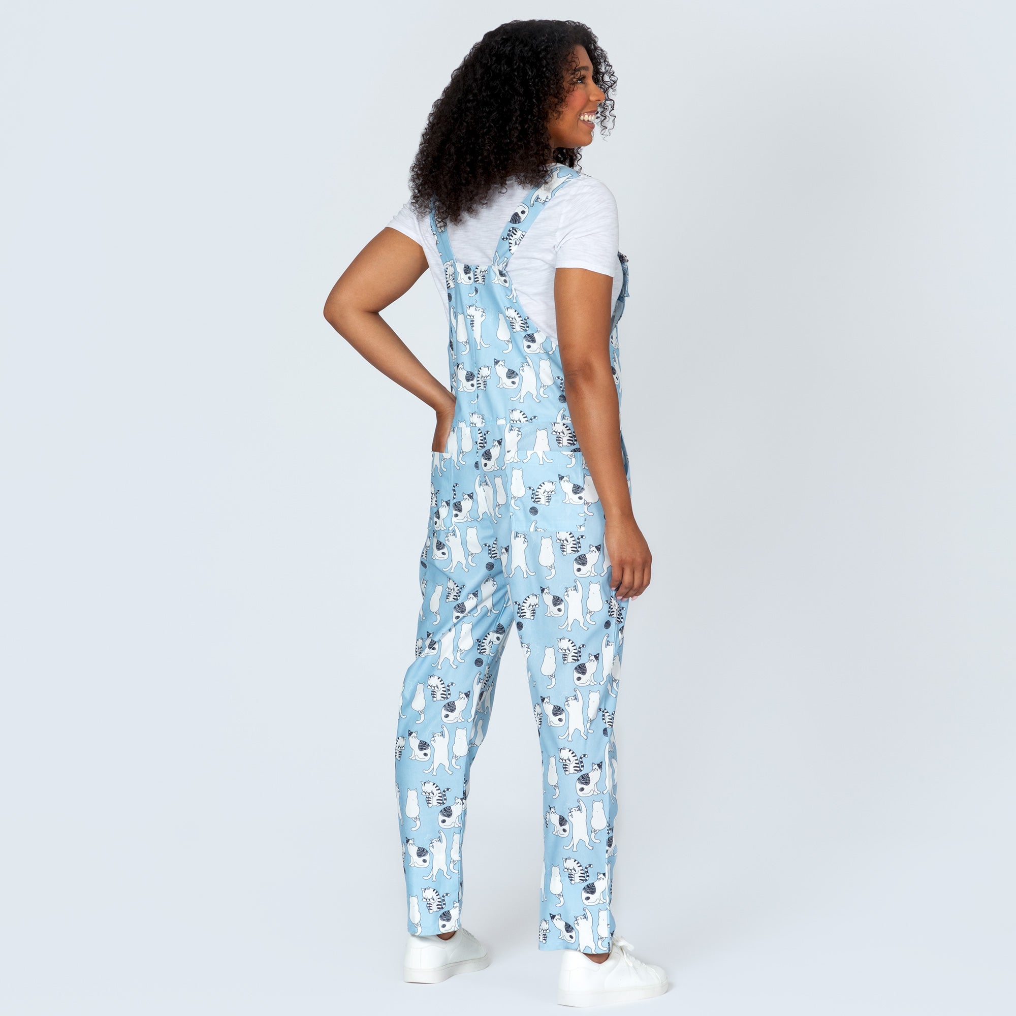 Fun Loving Cat Overalls、mySite、camillekostekn