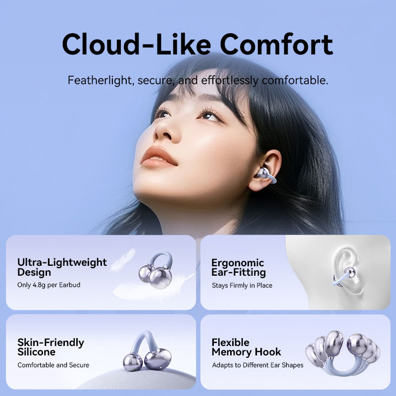 Vention ECHO CLIP A1 Open Ear Headphones、mySite、fannypackpong