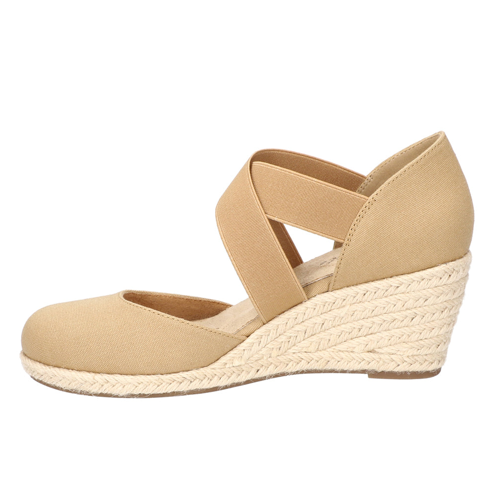 Pari Round Toe Espadrille Wedge Pumps、mySite、gtrtttuynbv