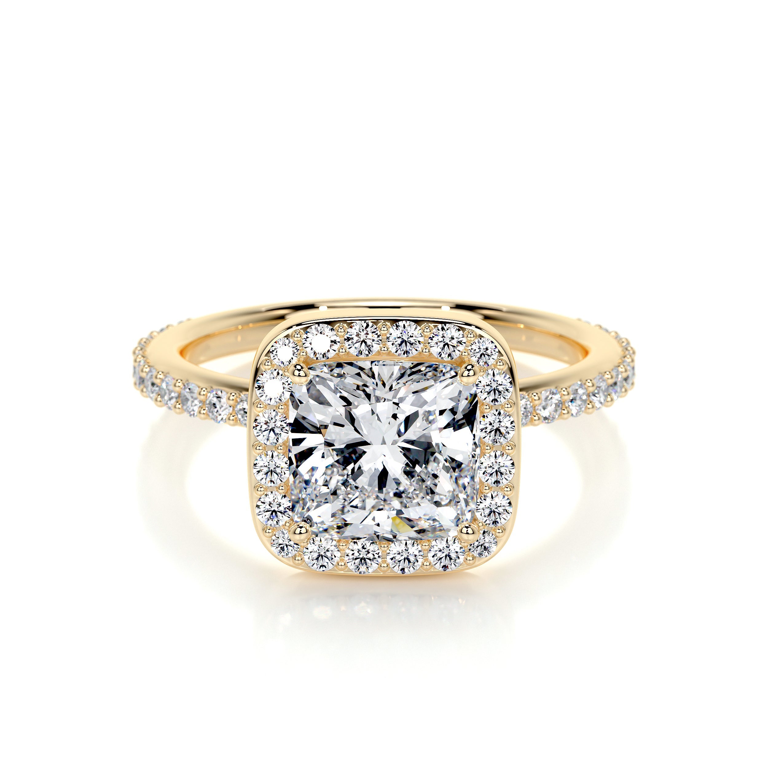 Paula Lab Grown Diamond Ring -18K Yellow Gold、mySite、hinf8tx79