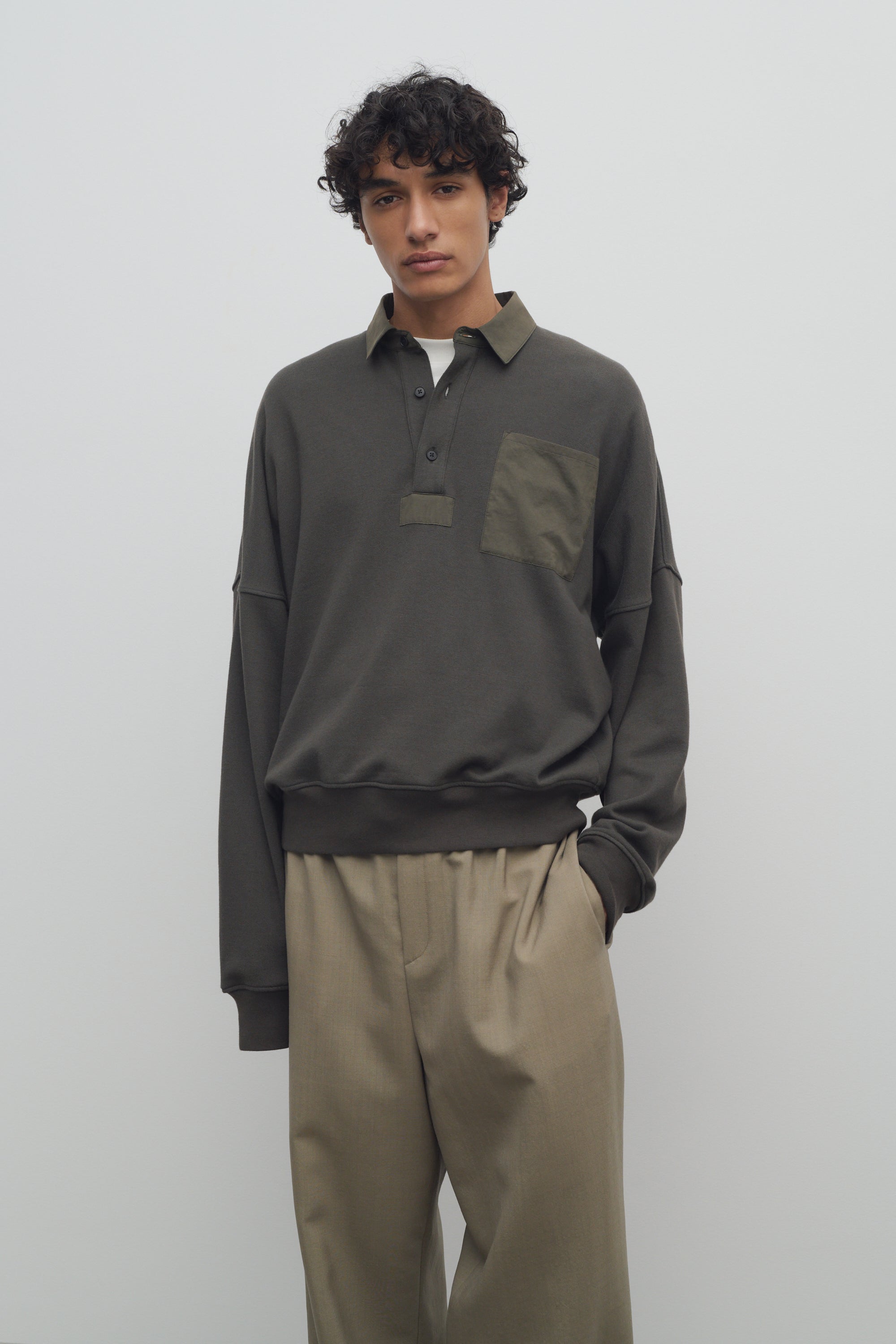 Dende Top in Cotton and Cashmere、mySite、aoinhome