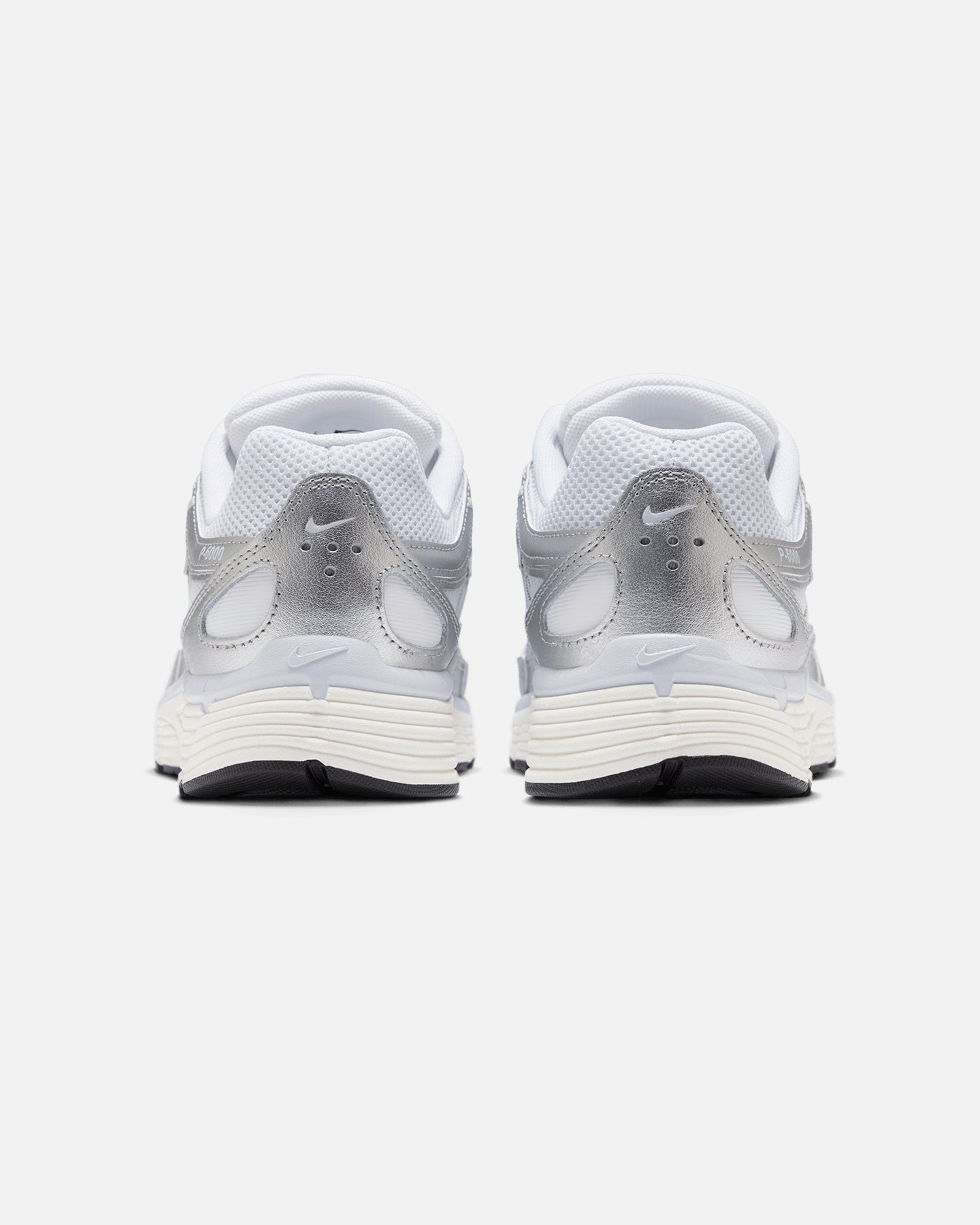 Nike Women's P-6000 White/Silver、mySite、zt4zffjzw