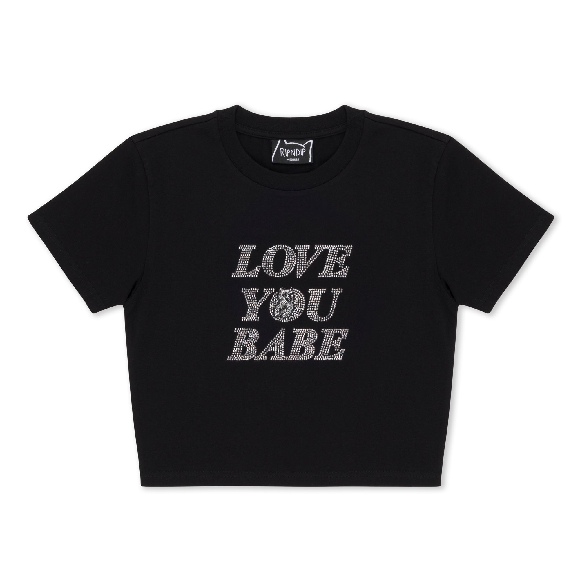  Love You Baby Tee (Black)、mySite、merchandisen