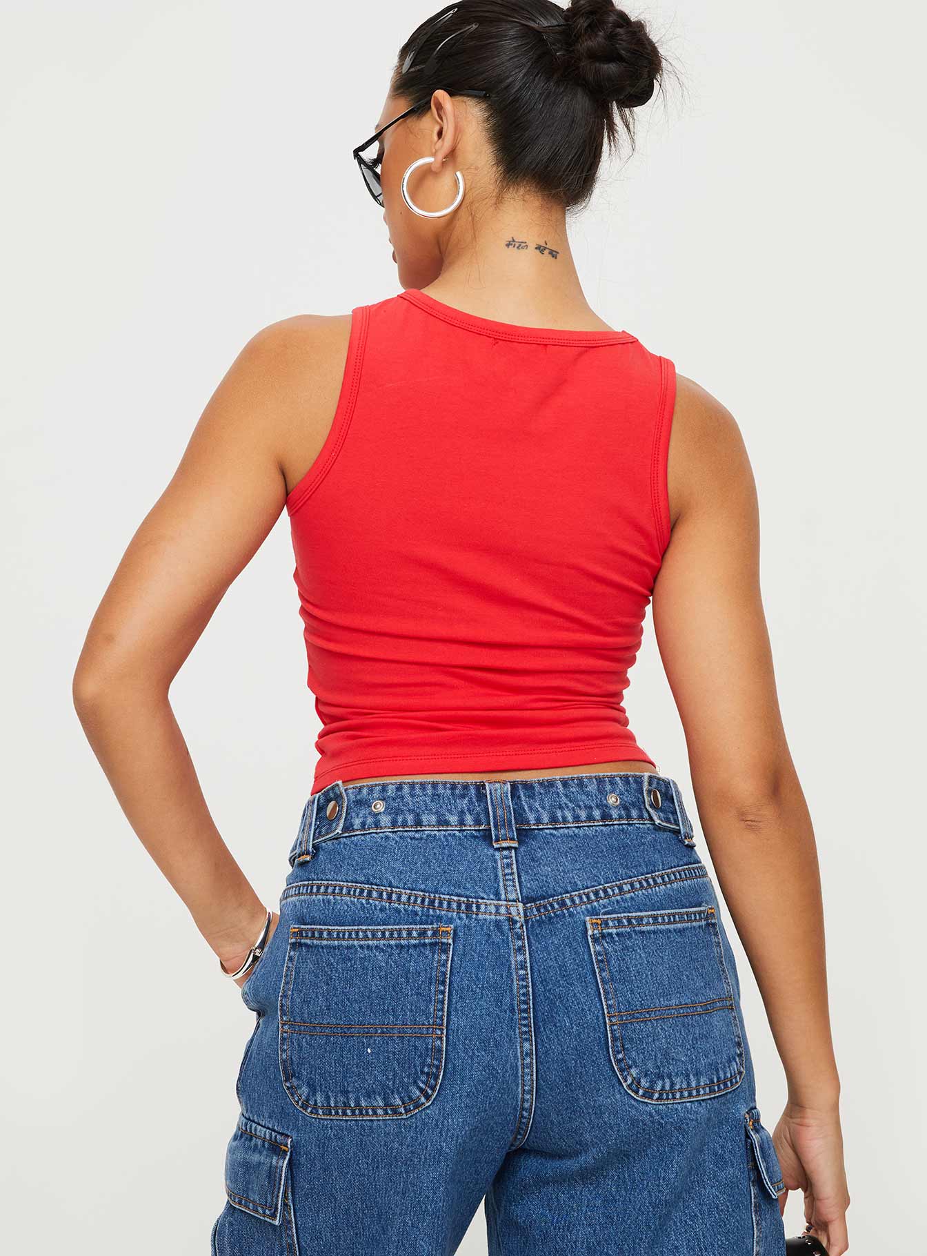 Pacific Royal Tank Top Red、mySite、solidvoid