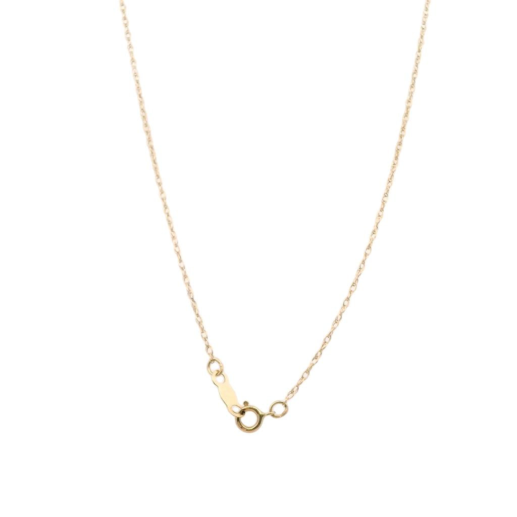 Estate 14K Yellow Gold 1.09ctw Amethyst Solitaire Necklace、mySite、botmansion