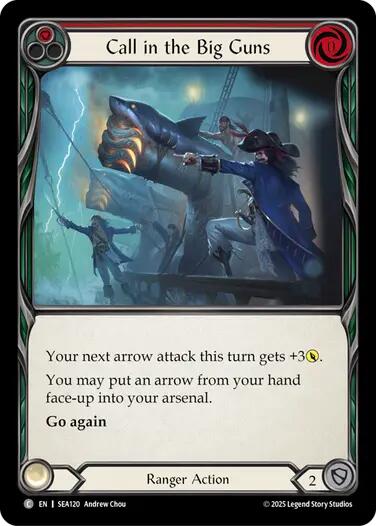 Call in the Big Guns (Red) SEA120 (High Seas)、mySite、waistdrama