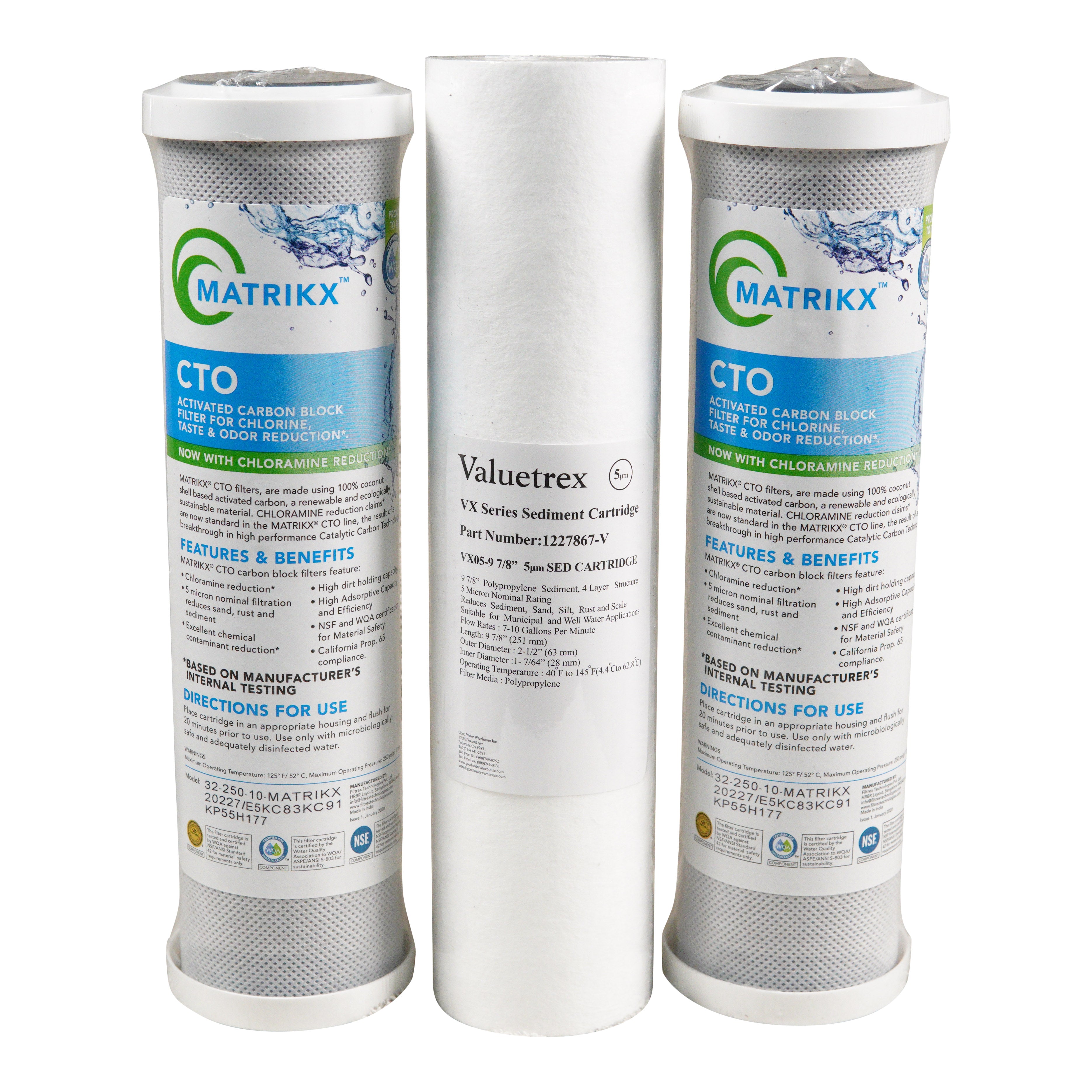 Generic Reverse Osmosis Combo 4 stage - 3 Filters、mySite、noshort