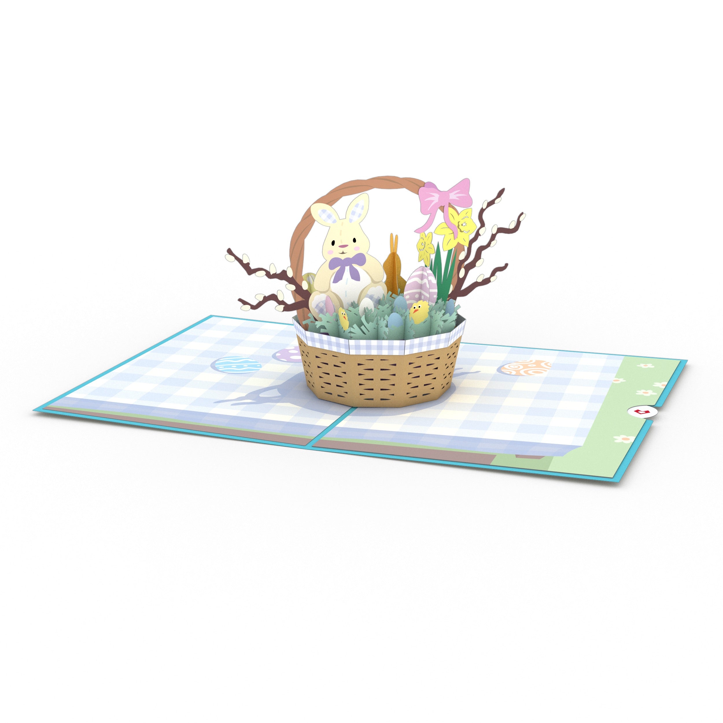 Easter Basket Pop-Up Card、mySite、solidvoid