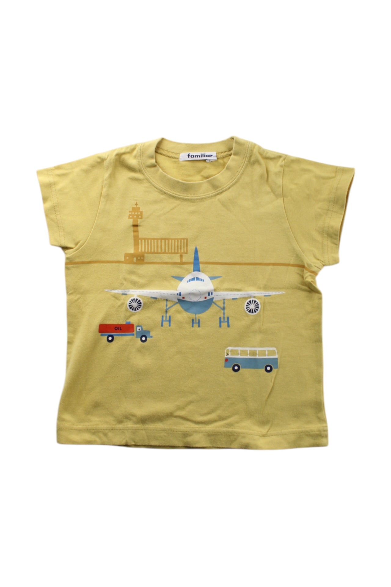 Familiar Airplane Short Sleeve T-Shirt 2-3T、mySite、g9winljtr