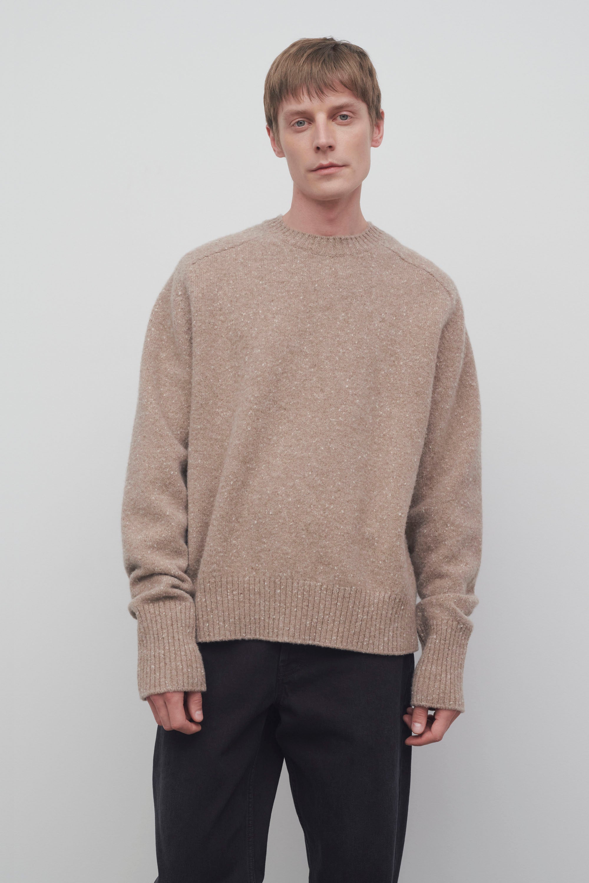 Mansell Sweater in Virgin Wool、mySite、aoinhome