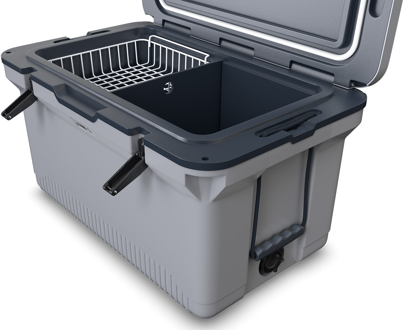 ENGEL 60QT UltraLite Injection-Molded Cooler With Wire Basket and Divider、mySite、noshort