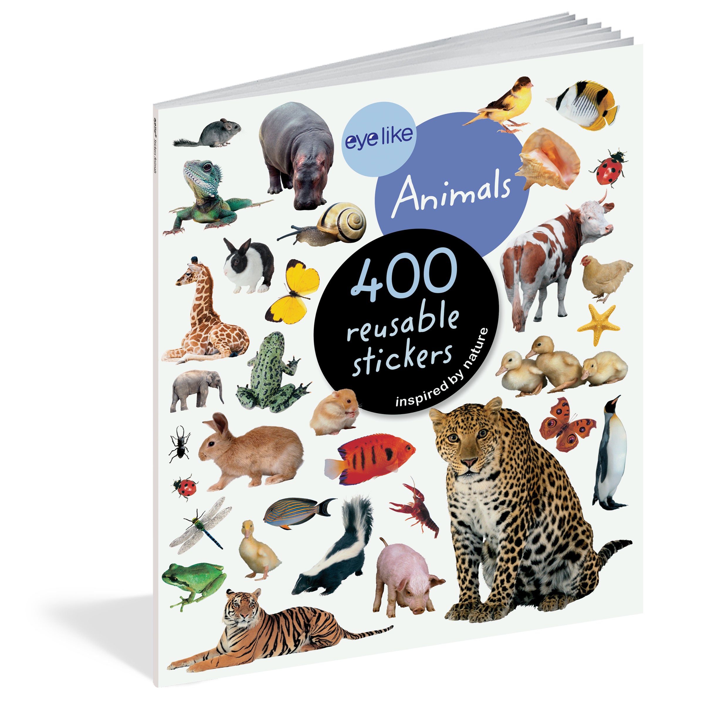  Animals Eyelike Sticker Activity Book、mySite、ghnorth