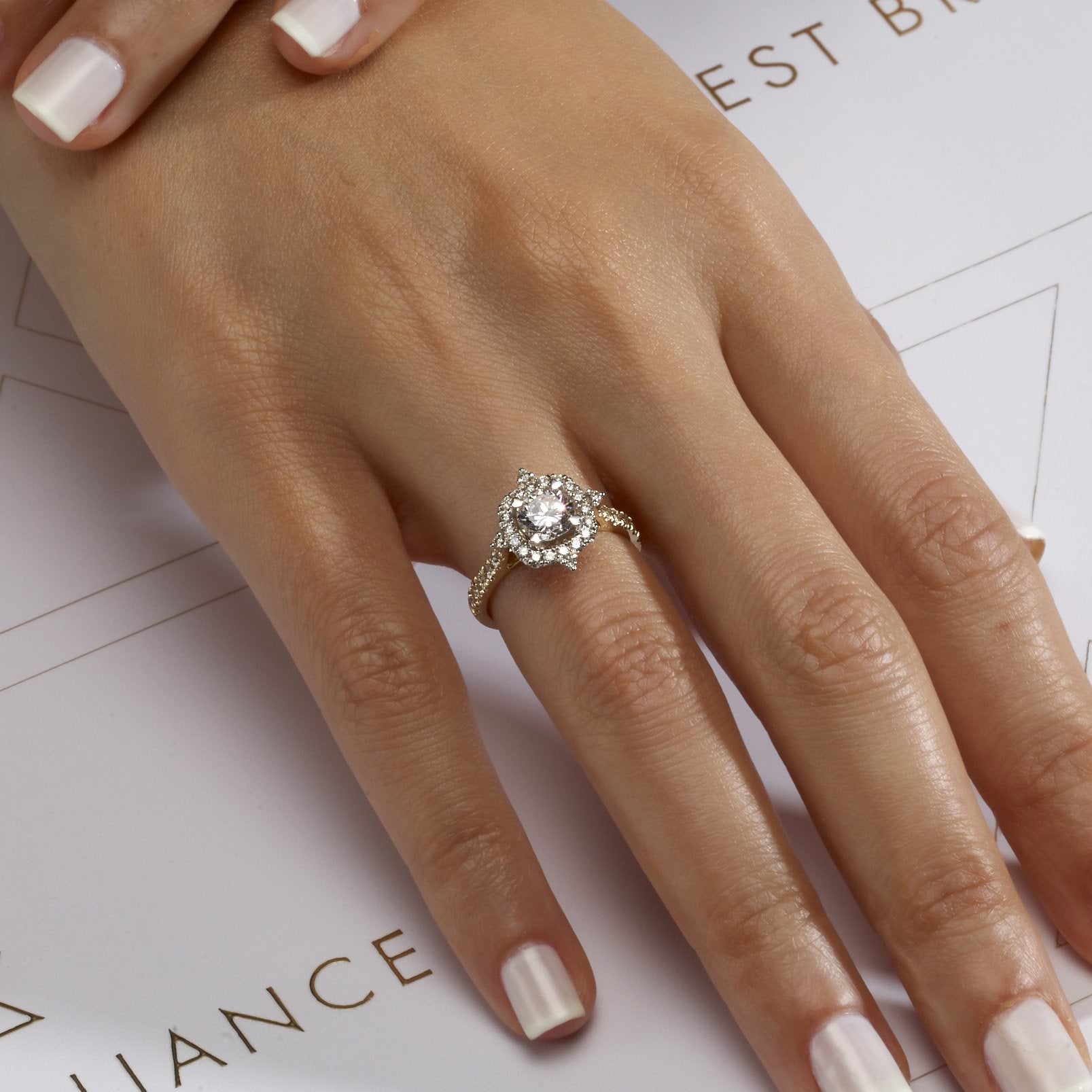Francesca Lab Grown Diamond Ring -Platinum、mySite、hinf8tx79