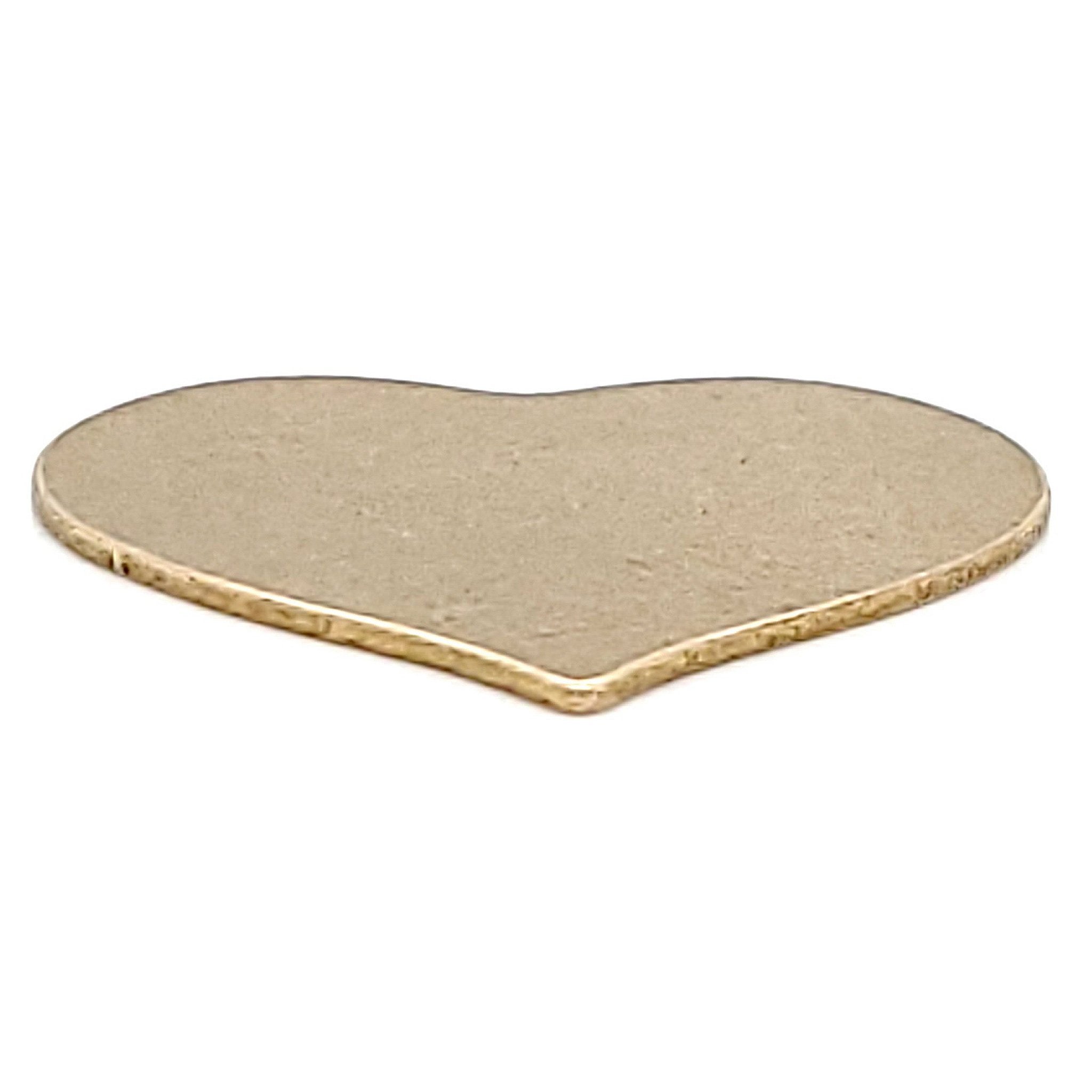 Brass Blank Heart Pendant / SBB0232、mySite、dreamappss