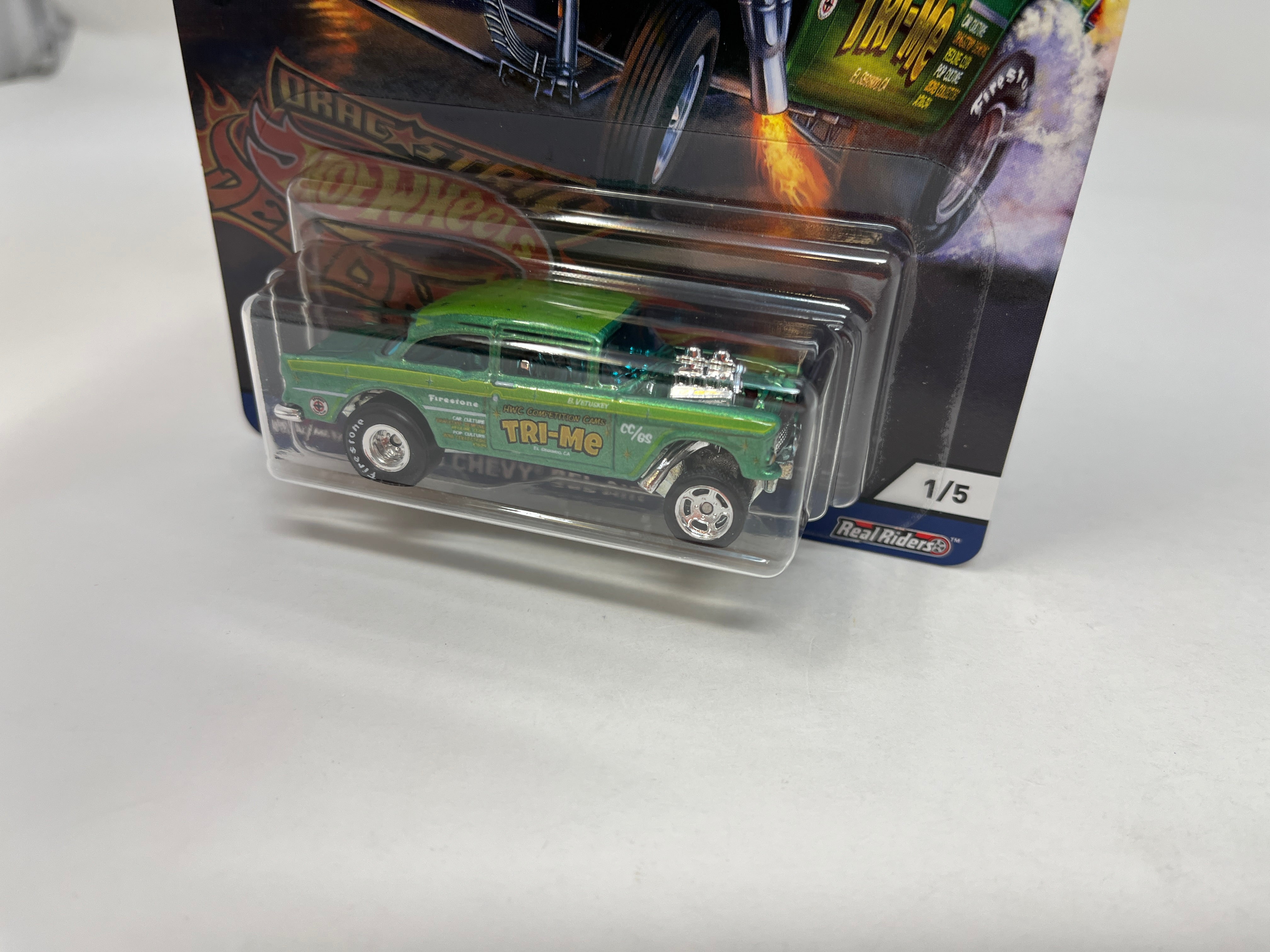 '55 Chevy Bel Air Gasser * Hot Wheels Car Cutlure Drag Strip Demons、mySite、hgirdovlk