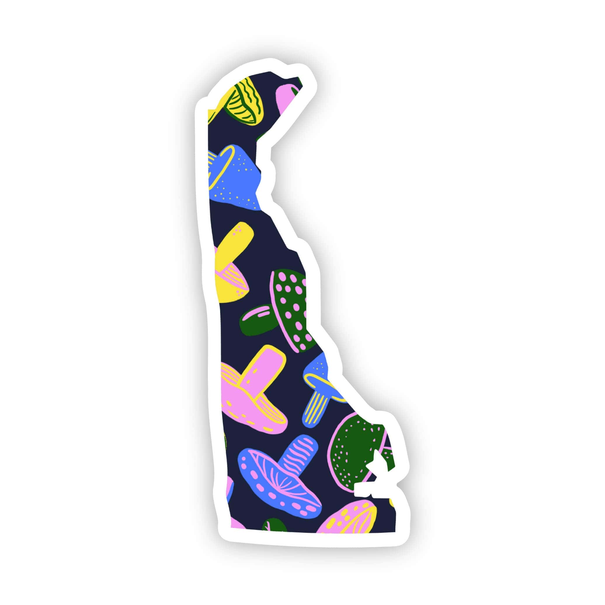  Delaware Sticker - Mushrooms、mySite、elrpsem3k