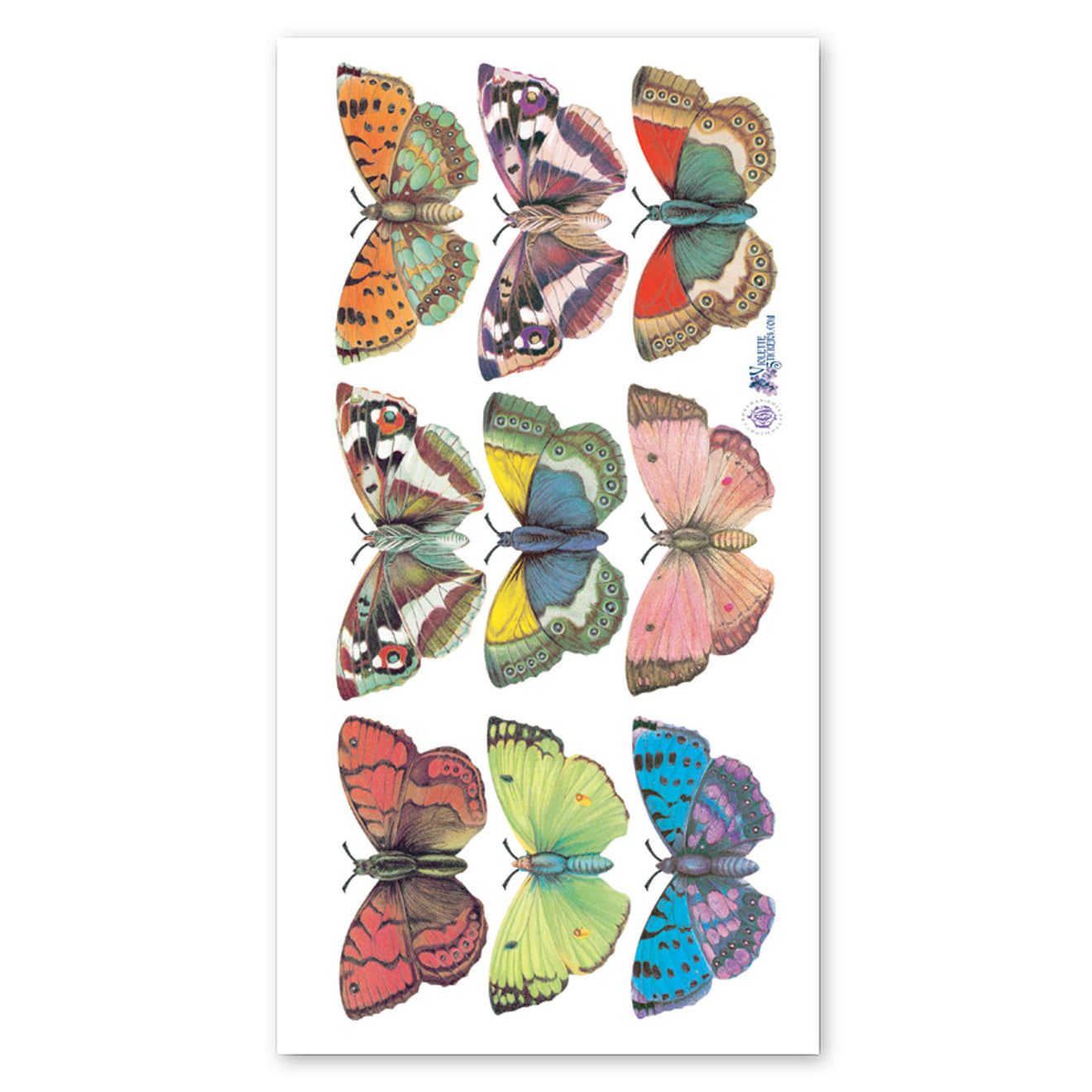  9 Butterflies Stickers、mySite、ghnorth
