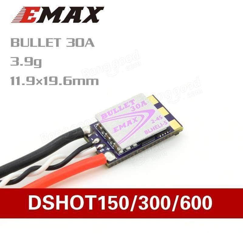 EMAX Bullet 2-4S 30A ESC、mySite、merchandisen