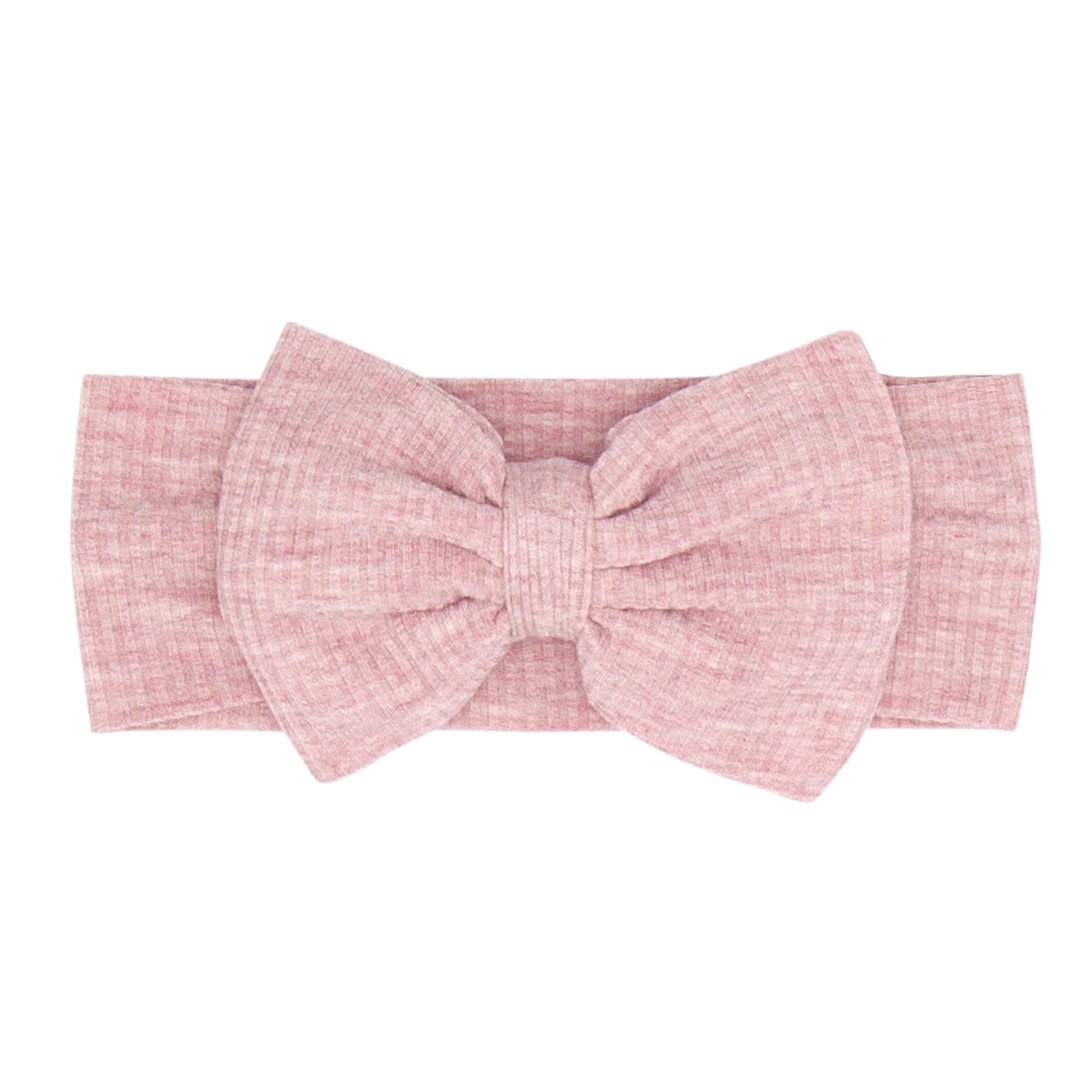  Heather Mauve Ribbed Luxe Bow Headband、mySite、layawaytickets