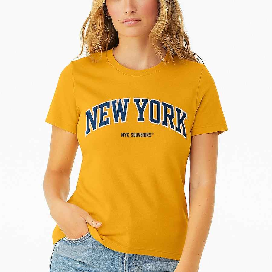 Souvenir Edit: NEW YORK Arch Block Women's Top、mySite、vikingsvslions
