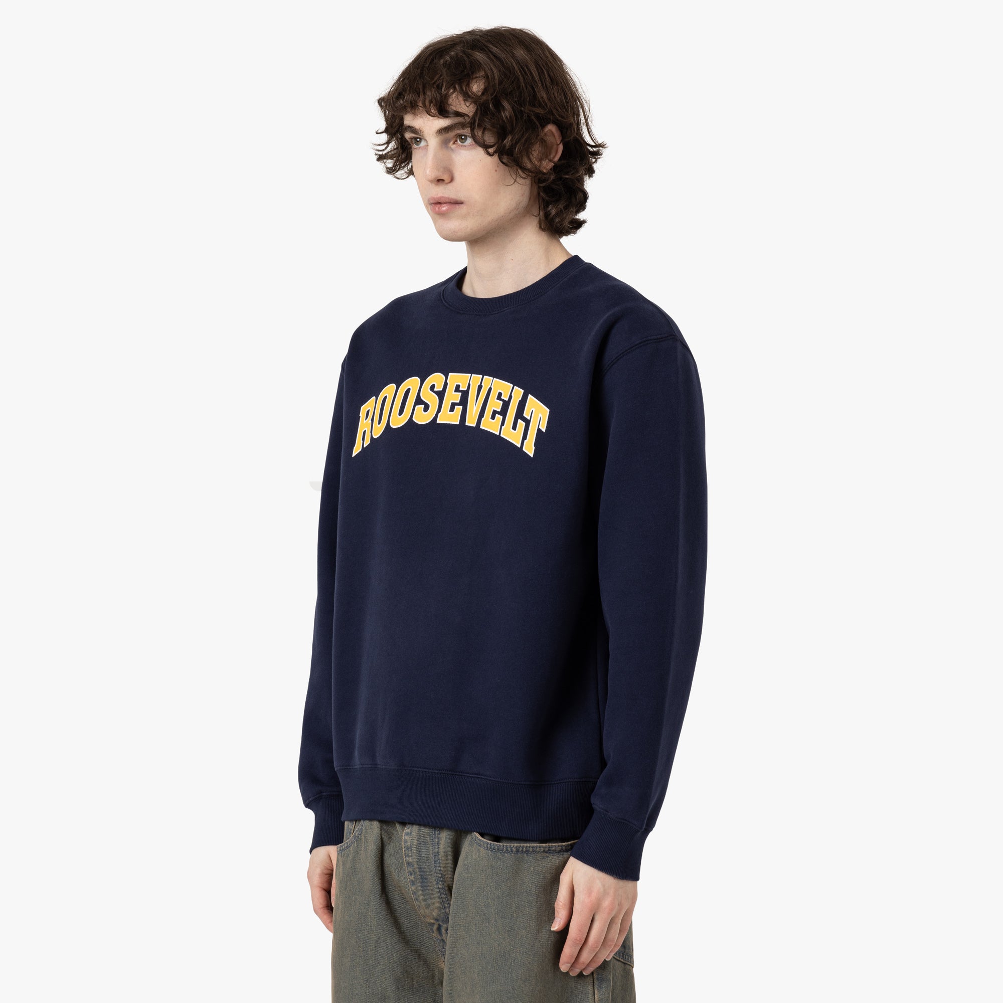  Metalwood Roosevelt Crewneck Sweatshirt / Navy、mySite、merchandisen