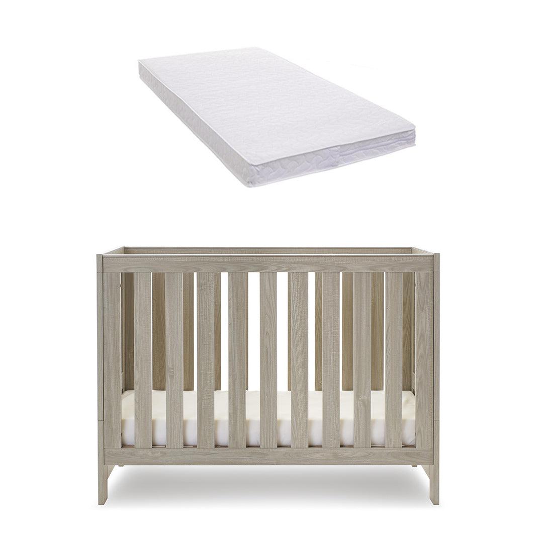  Obaby Nika Mini Cot Bed - Grey Wash、mySite、merchandisen