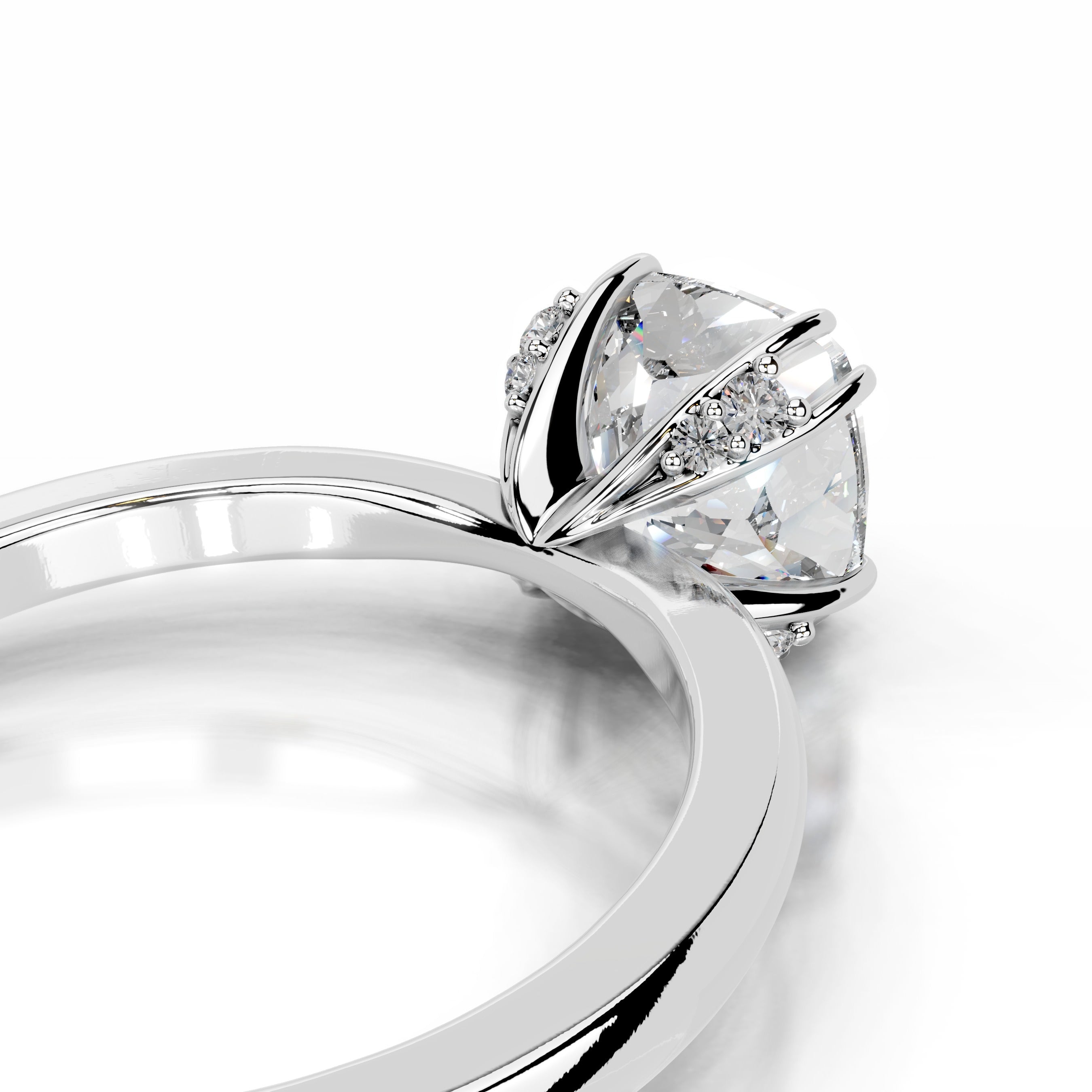 Andora Diamond Engagement Ring - 14K White Gold、mySite、hinf8tx79