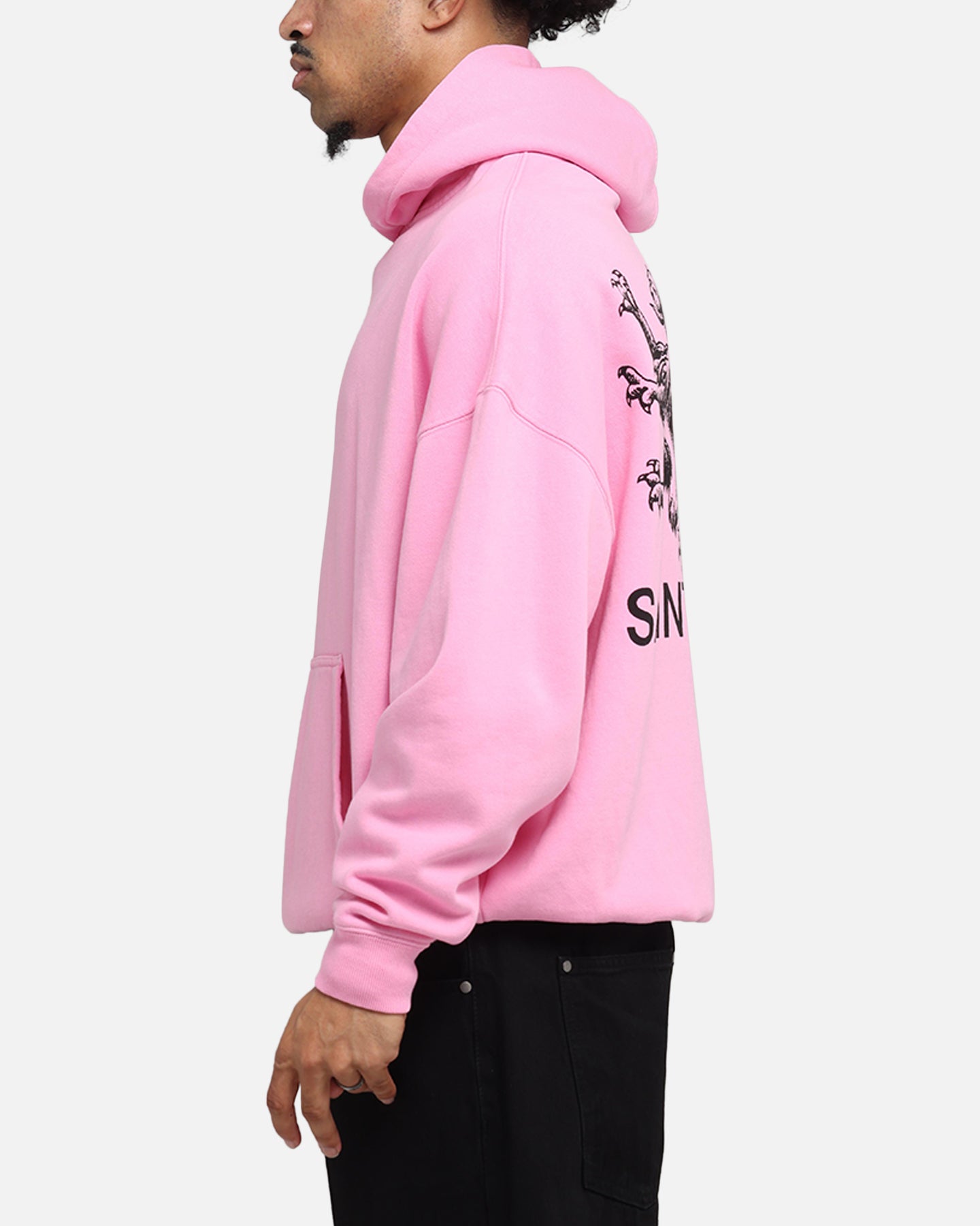 Saint Morta Lover Club Boxy Hoodie Pink、mySite、zt4zffjzw