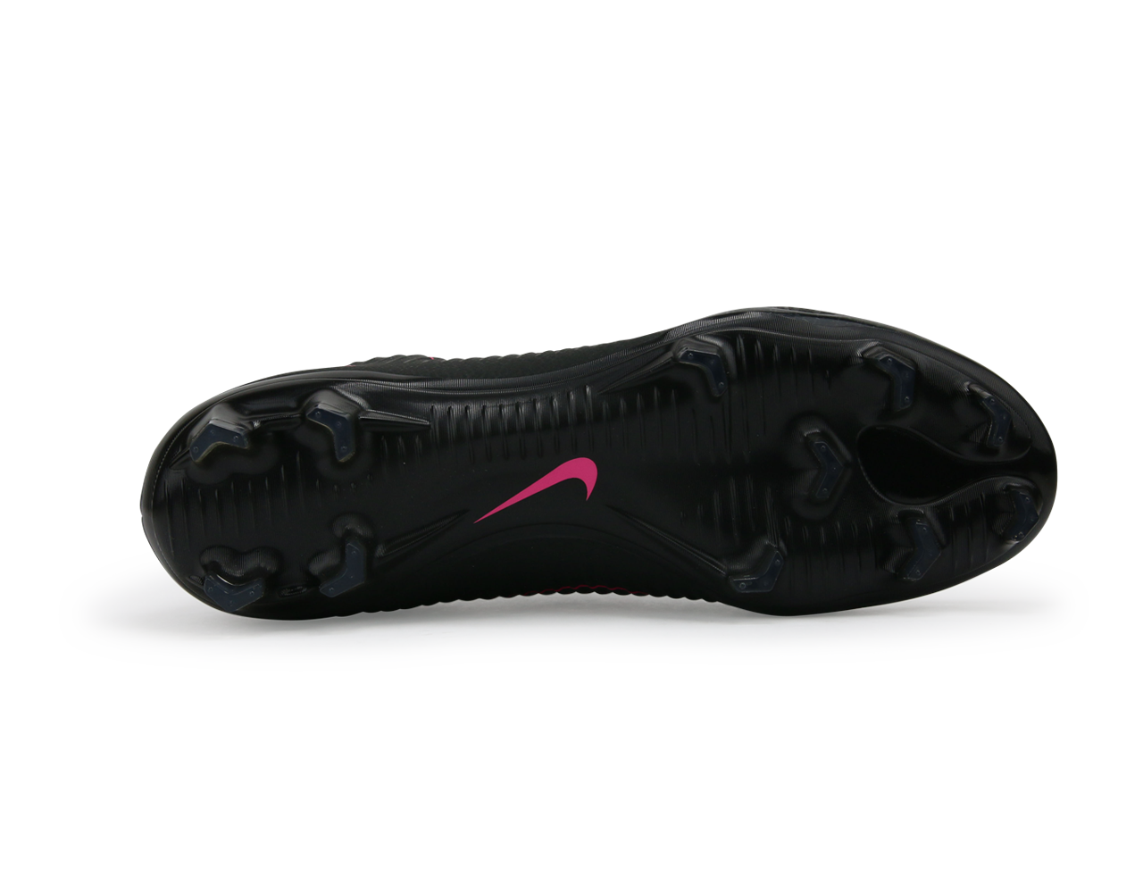 Nike Men's Mercurial Vapor XI FG Black/Black/Pinkblast、mySite、noshort