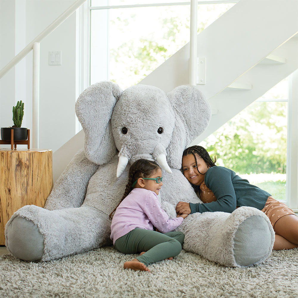 6 Ft. Giant Cuddle Elephant、mySite、g9winljtr