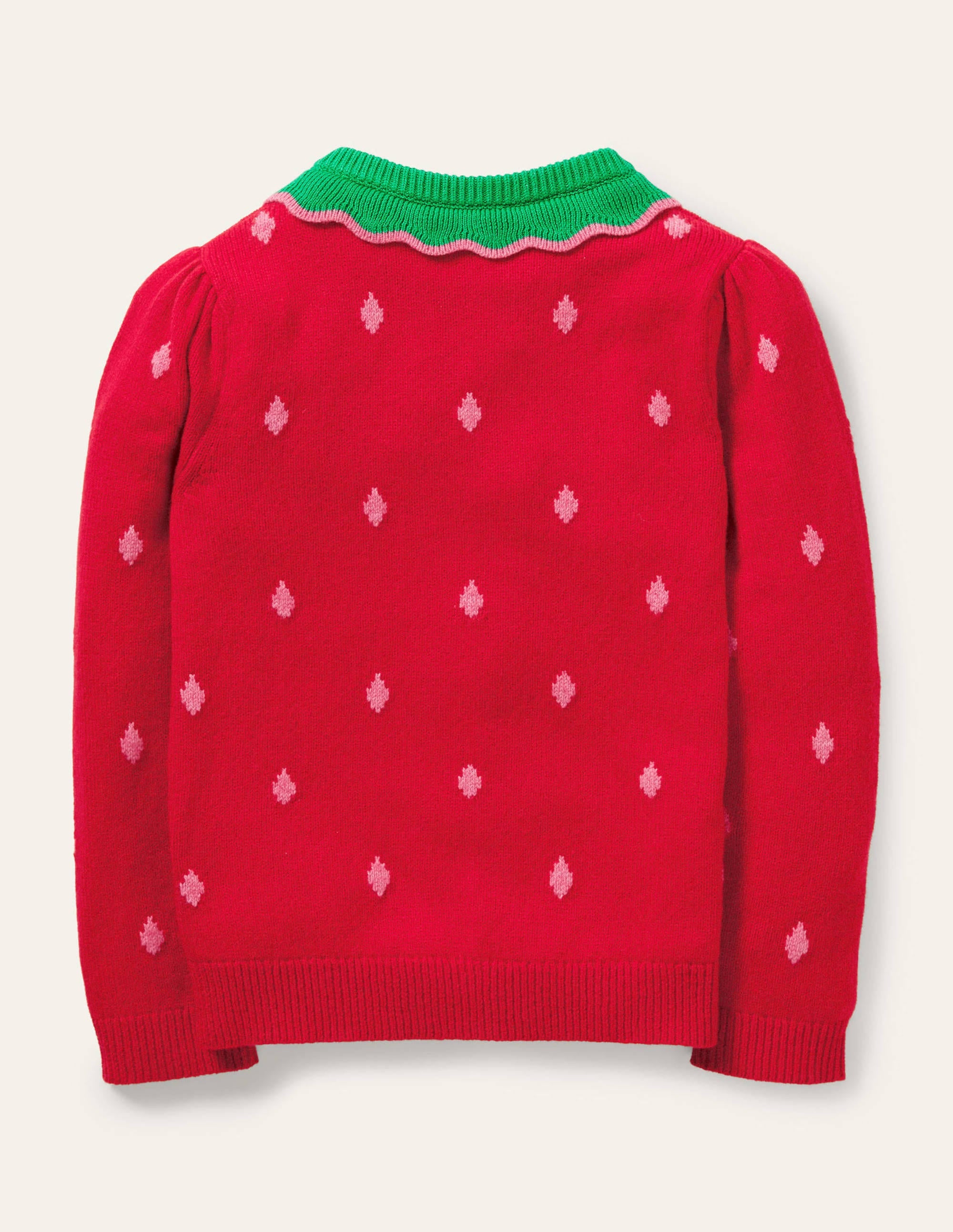  Strawberry Applique Cardigan-Summer Poppy Strawberry、mySite、ashleygrahame