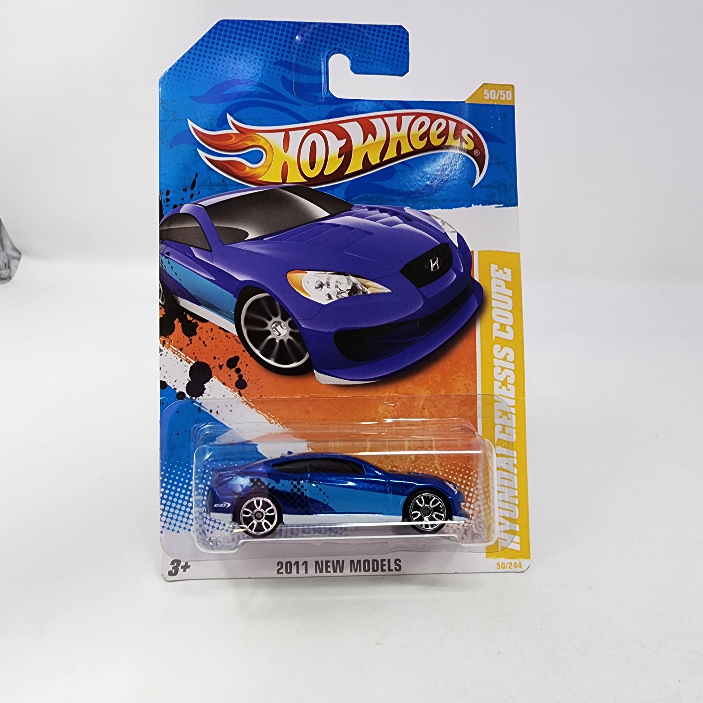 Hyundai Genesis Coupe #50 * Blue * 2011 Hot Wheels、mySite、hgirdovlk