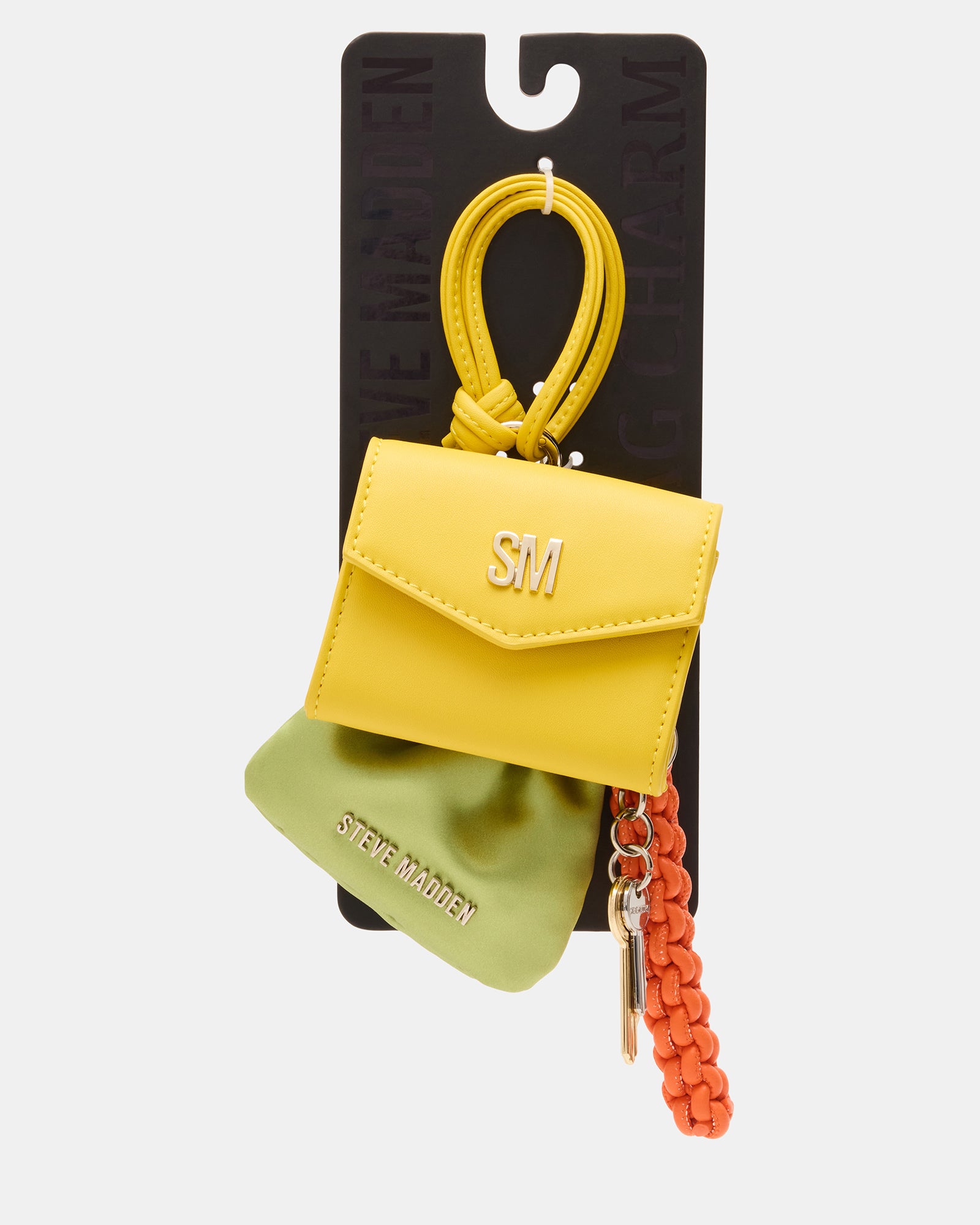 TRAVEL BAG CHARM YELLOW MULTI、mySite、gtrtttuynbv