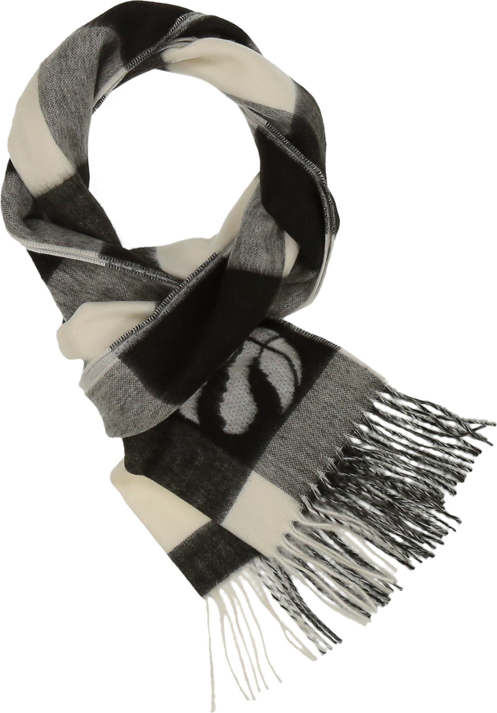 Logo White Buffalo Check Scarf、mySite、neckold