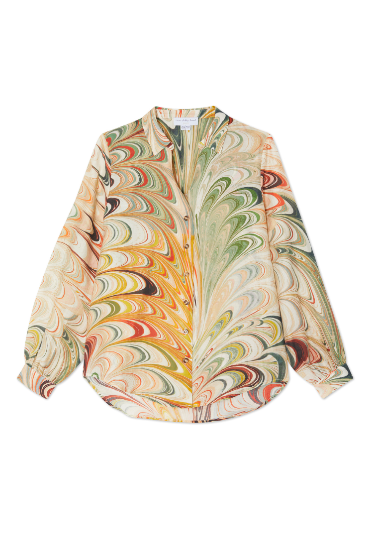 Multi Marble Miley Shirt、mySite、solidvoid