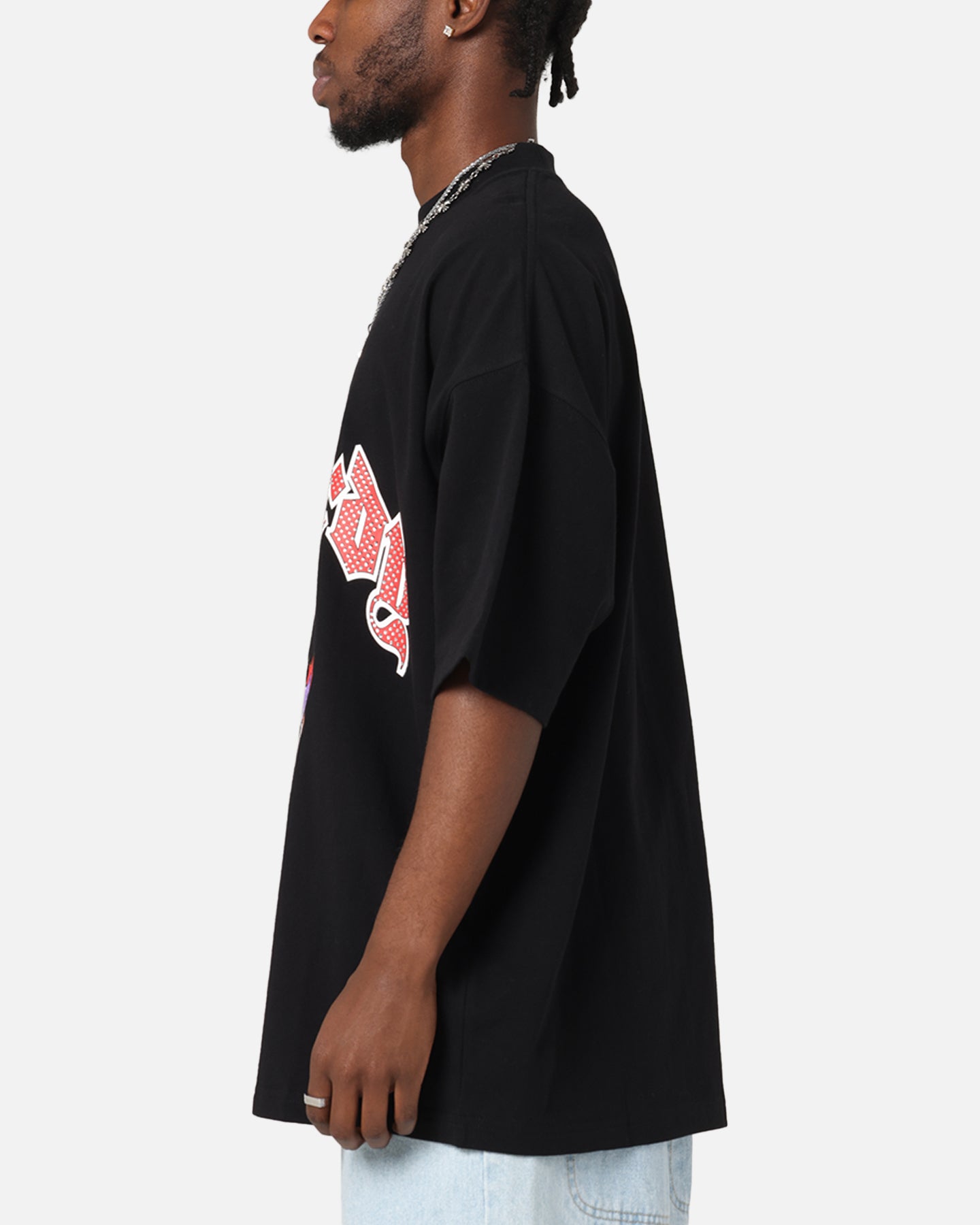 Ed Hardy Dagger Rhinestone Crop T-Shirt Black、mySite、zt4zffjzw