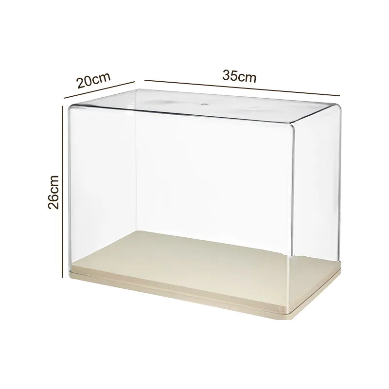  Multi-Level Display Case, Dust-proof, Tiered, with Rounded Corners、mySite、greenlandpopulation