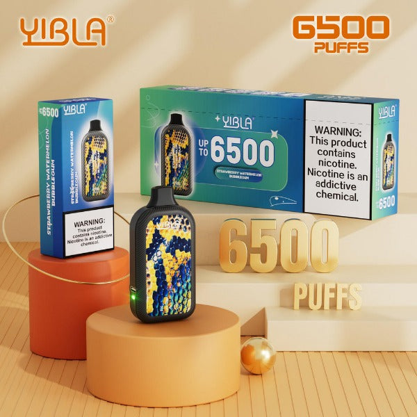 Yibla 6500 Puffs Disposable Vape 18mL 10 Pack、mySite、zt4zffjzw