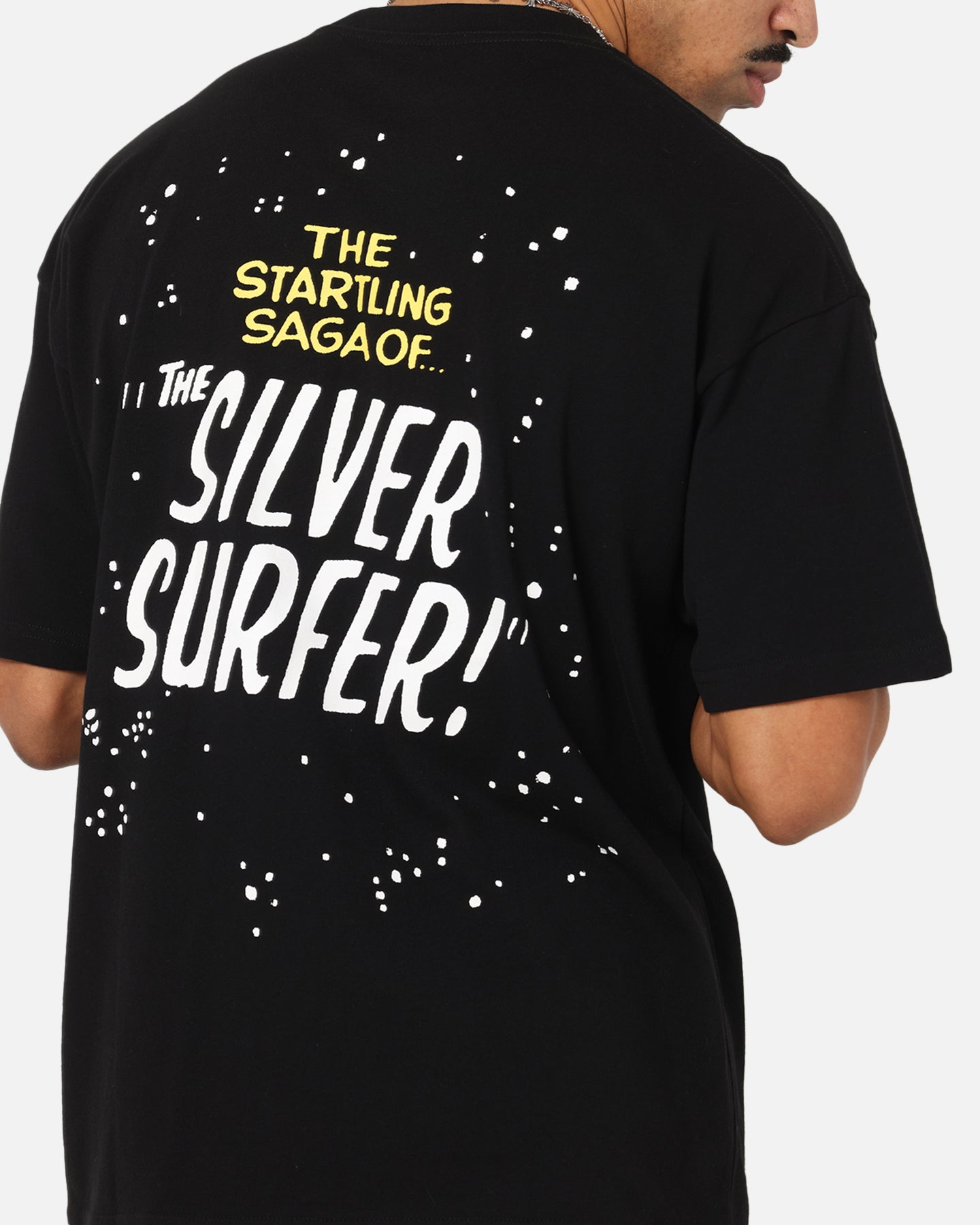 73 Studio Marvel Fantastic Four Silver Surfer Saga T-Shirt Black、mySite、zt4zffjzw