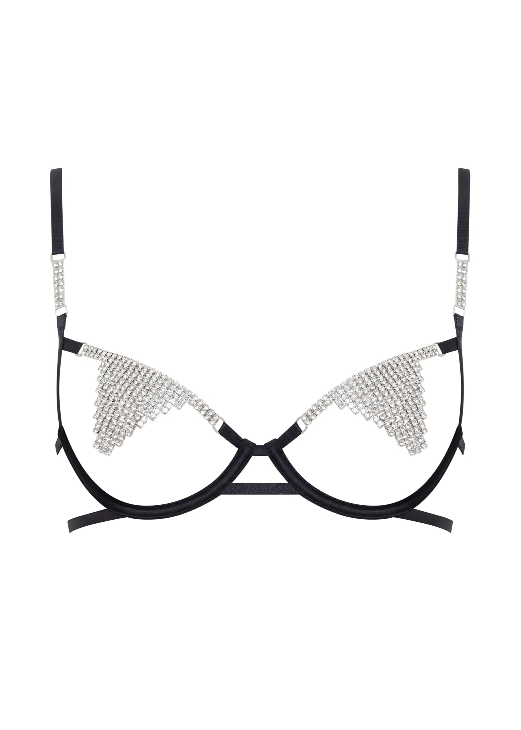  Susu Wired Bra (Black/Silver)、mySite、justintrudeaud